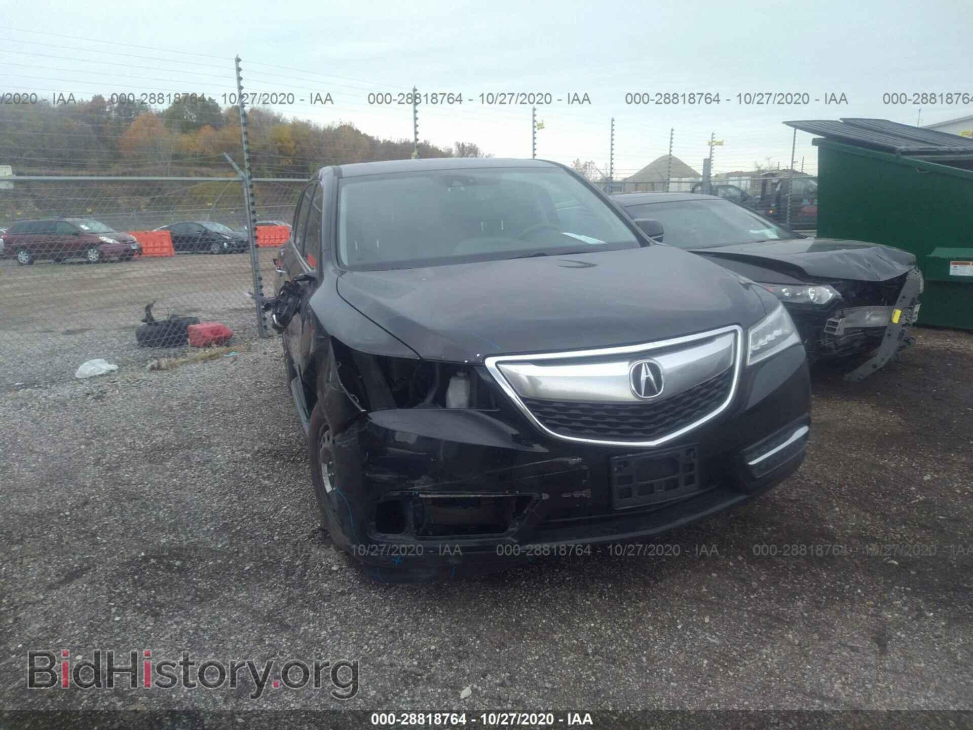 2014 ACURA MDX - VIN: 5FRYD4H68EB012458 - Фото 6