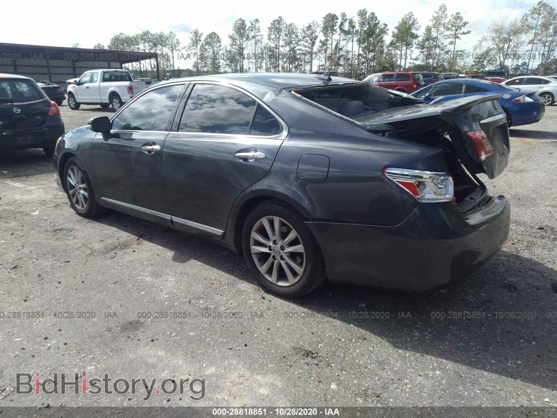 2011 LEXUS ES 350 - VIN: JTHBK1EG0B2429059 - Фото 3