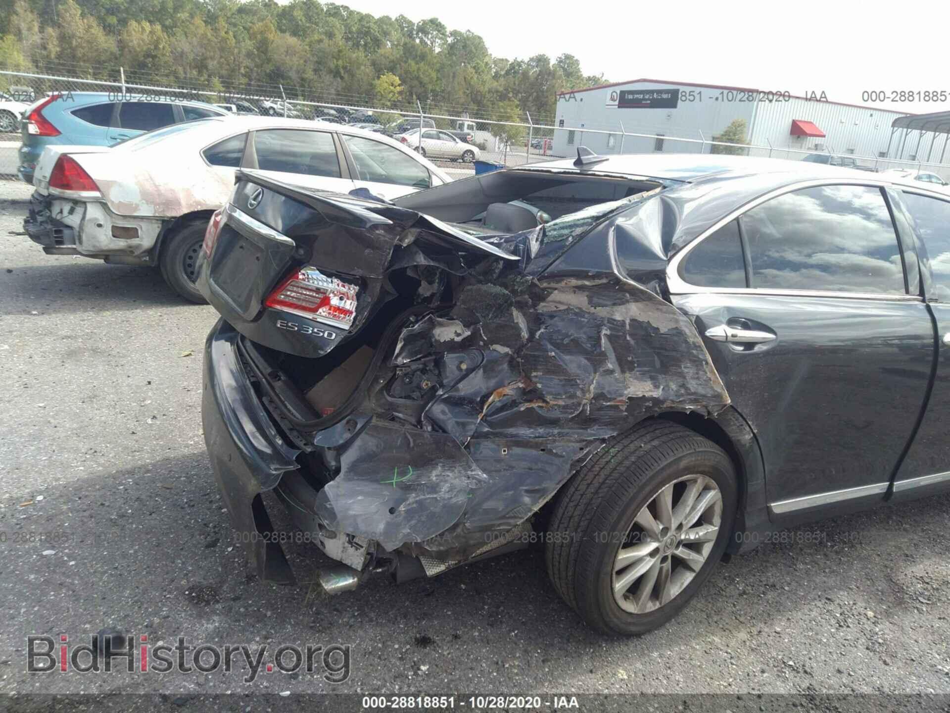 2011 LEXUS ES 350 - VIN: JTHBK1EG0B2429059 - Фото 6