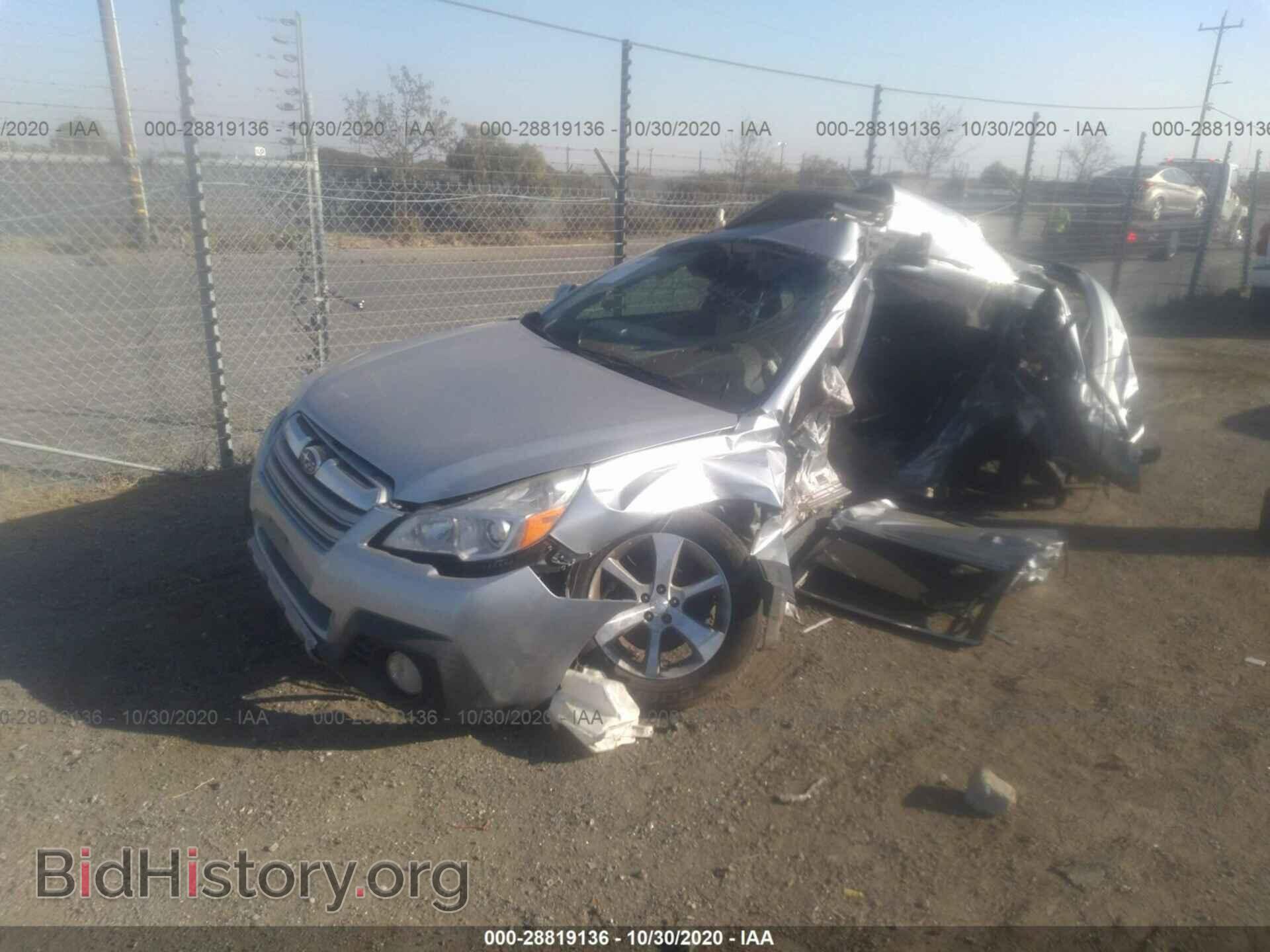 2013 SUBARU OUTBACK - VIN: 4S4BRBLC1D3276977 - Фото 2