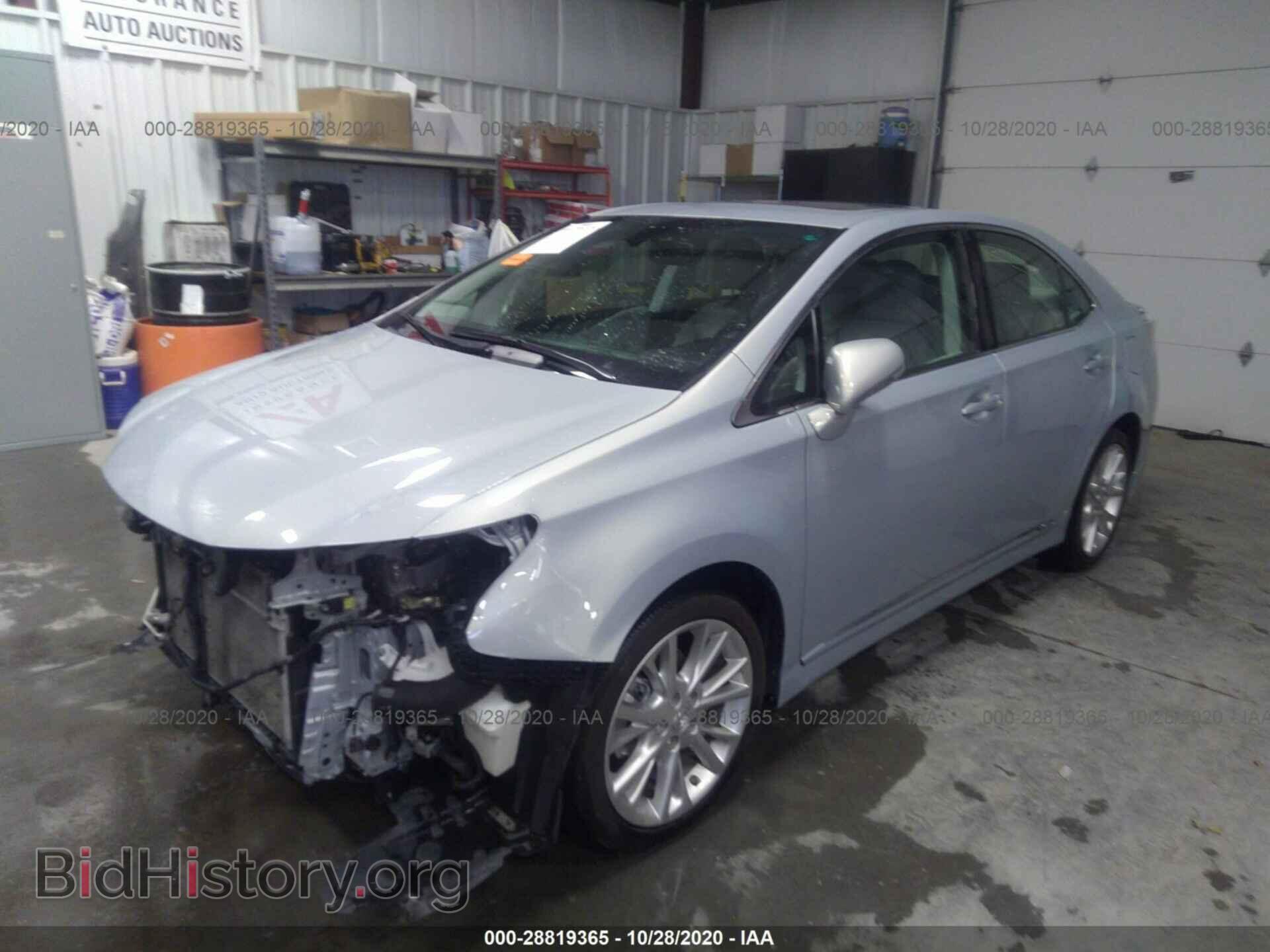 2010 LEXUS HS 250H - VIN: JTHBB1BA3A2022156 - Фото 2