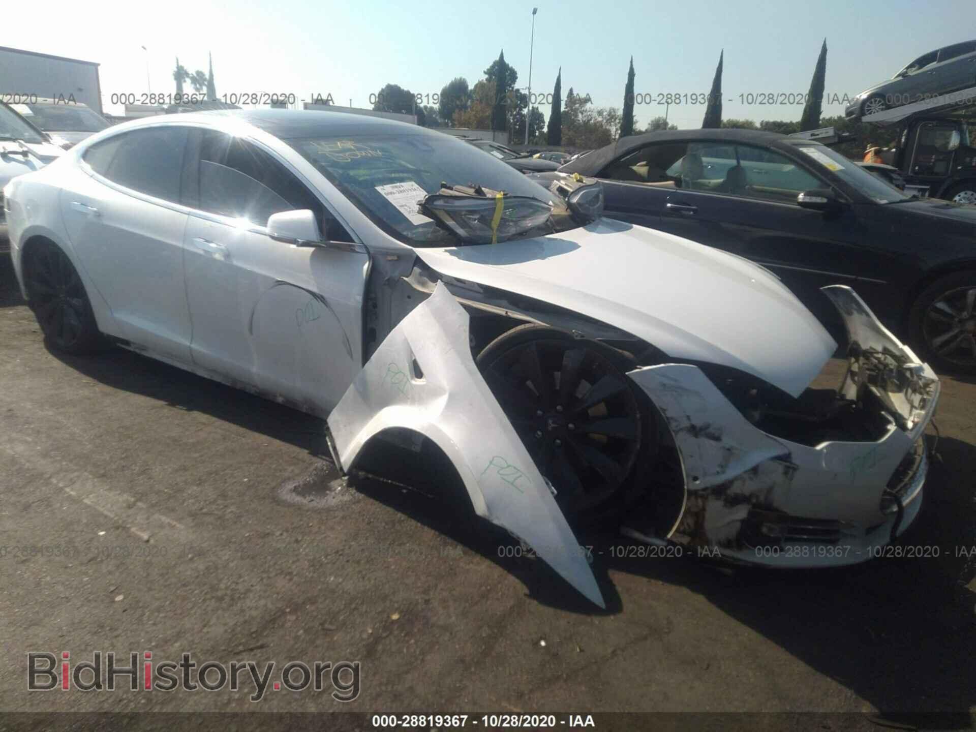 Photo 5YJSA1H41FF083516 - TESLA MODEL S 2015