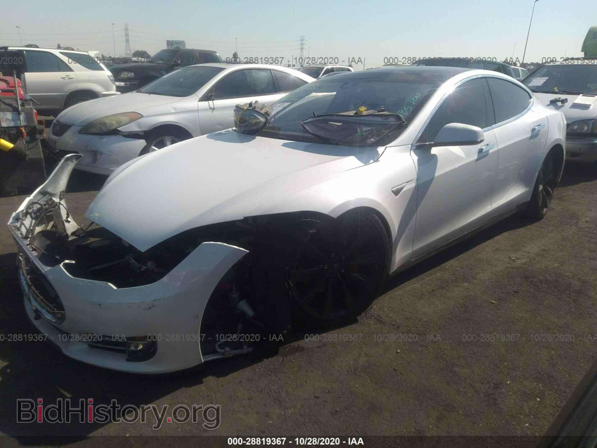 2015 TESLA MODEL S - VIN: 5YJSA1H41FF083516 - Photo 2