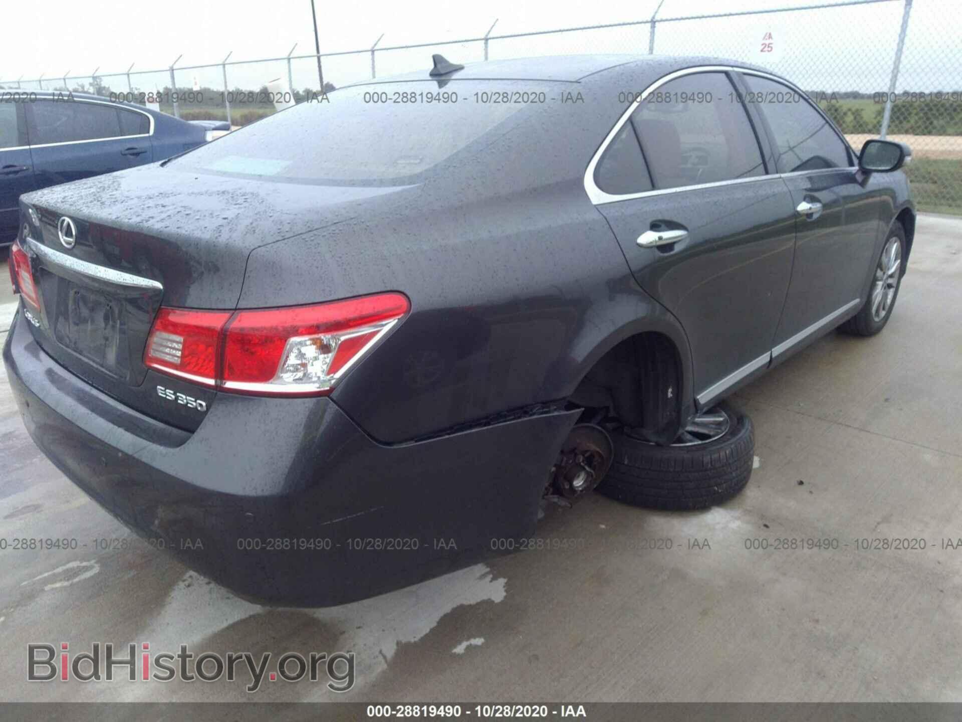 2010 LEXUS ES 350 - VIN: JTHBK1EG8A2364394 - Фото 4