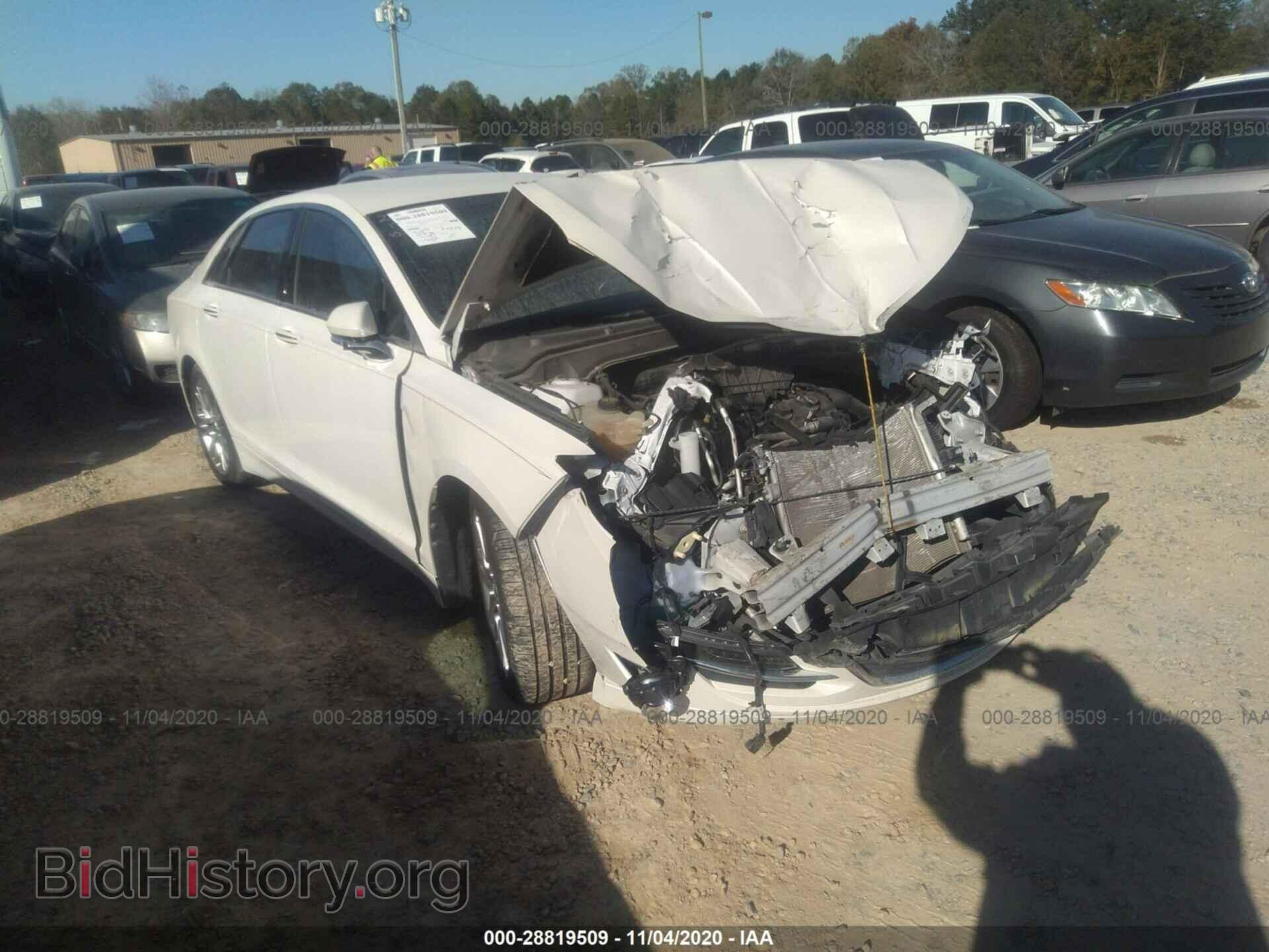 Фотография 3LN6L2GK2DR804550 - LINCOLN MKZ 2013
