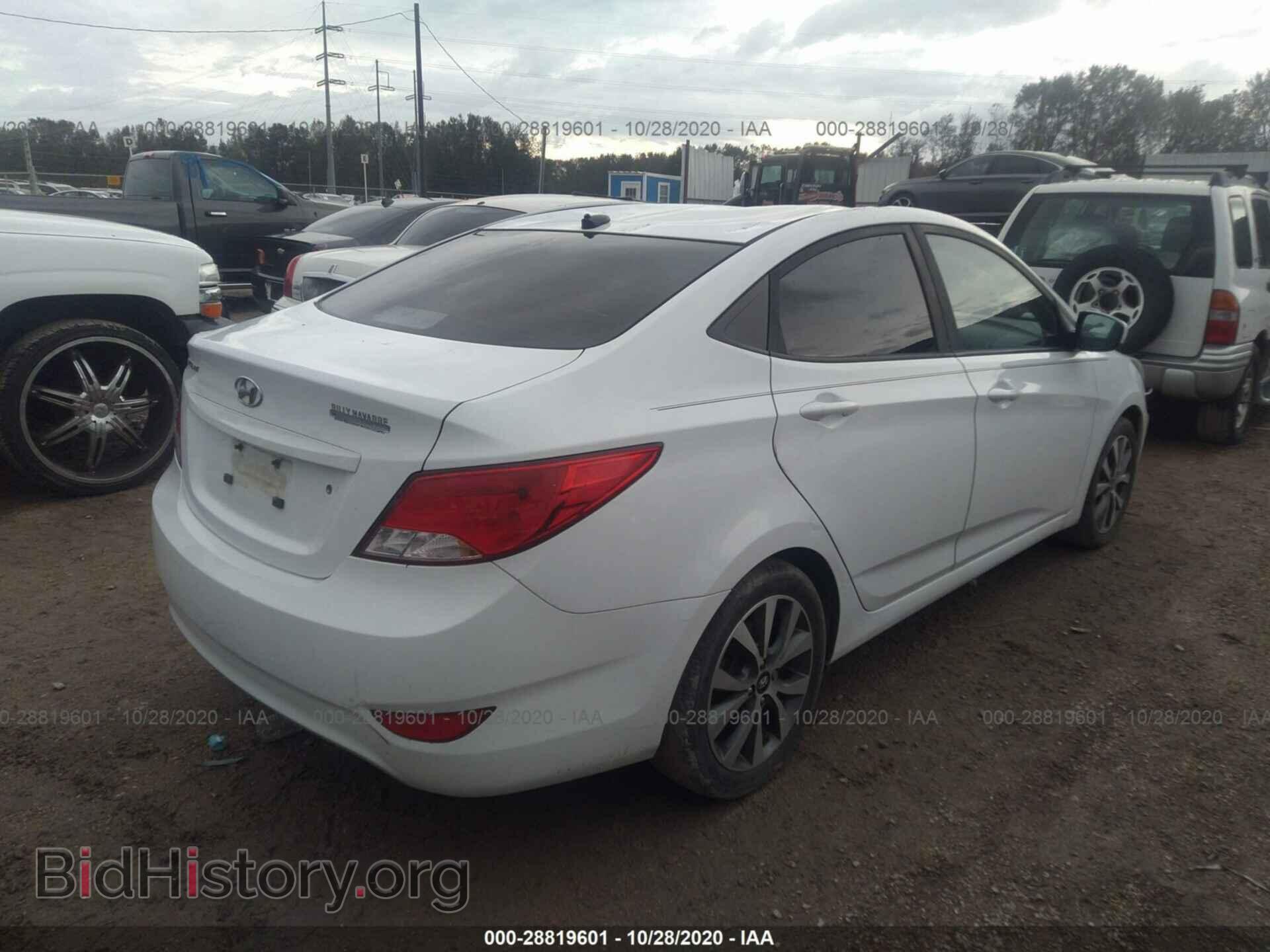 2017 HYUNDAI ACCENT - VIN: KMHCT4AE4HU280768 - Фото 4