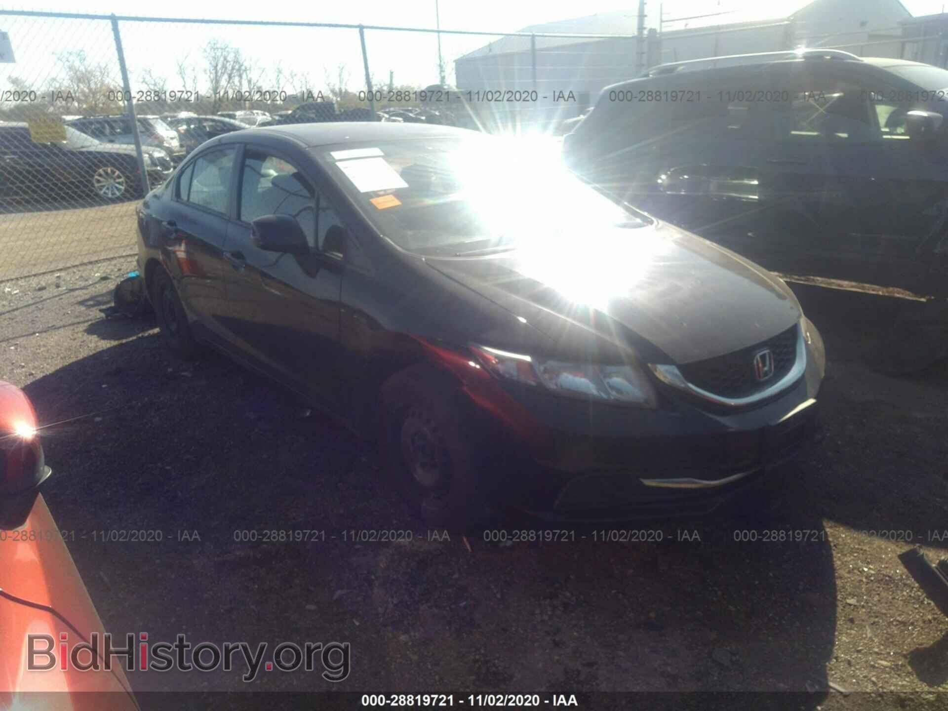 Фотография 2HGFB2F59DH520977 - HONDA CIVIC SDN 2013