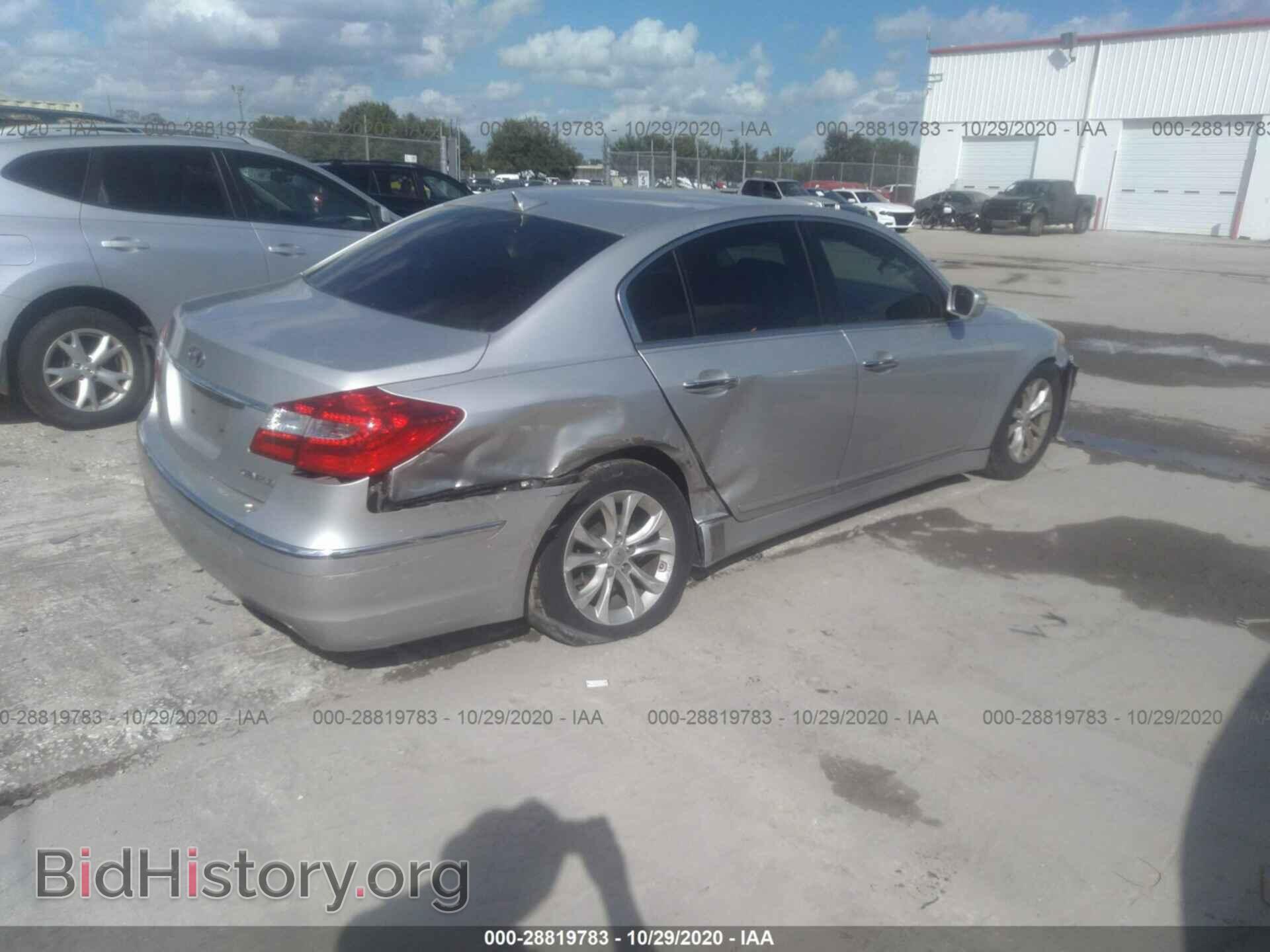 2013 HYUNDAI GENESIS - VIN: KMHGC4DDXDU242668 - Фото 4