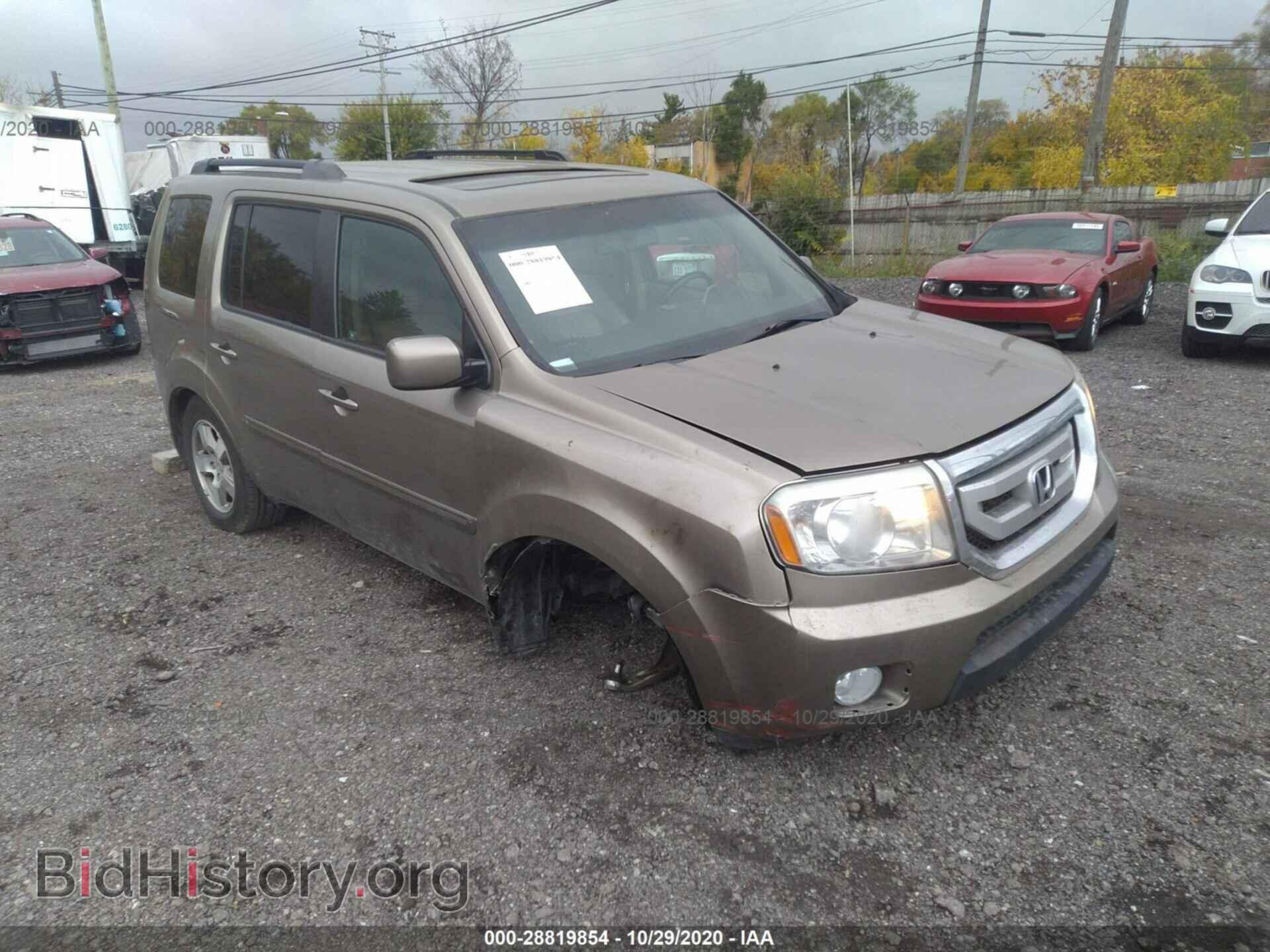 Photo 5FNYF4H58AB001117 - HONDA PILOT 2010