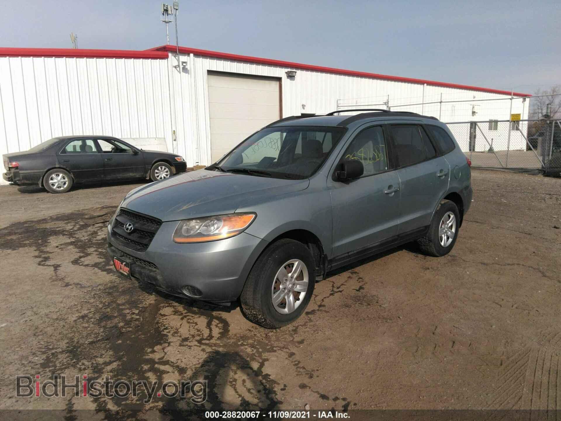 2009 HYUNDAI SANTA FE - VIN: 5NMSG13D89H277243 - Фото 2
