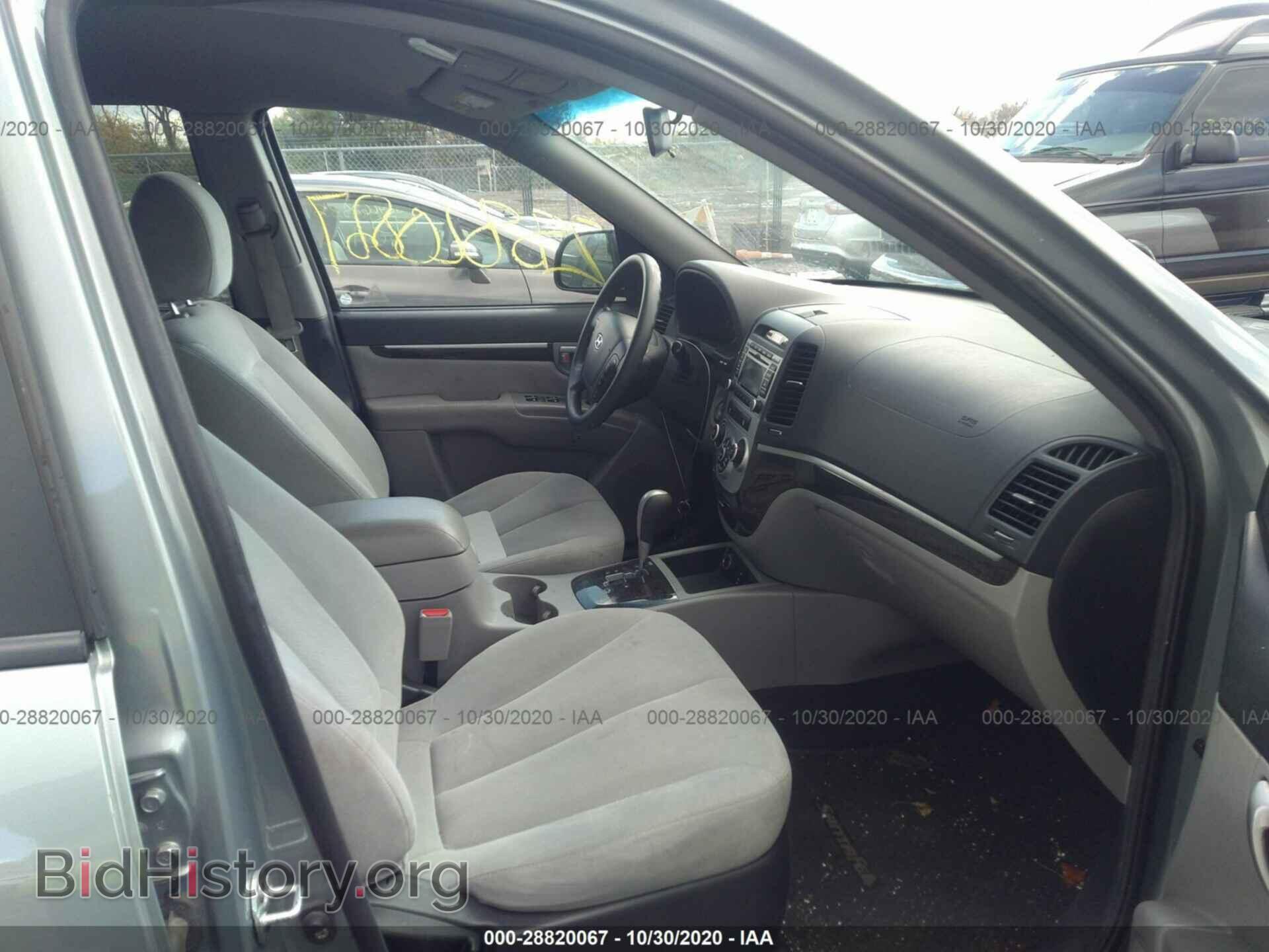 2009 HYUNDAI SANTA FE - VIN: 5NMSG13D89H277243 - Фото 5