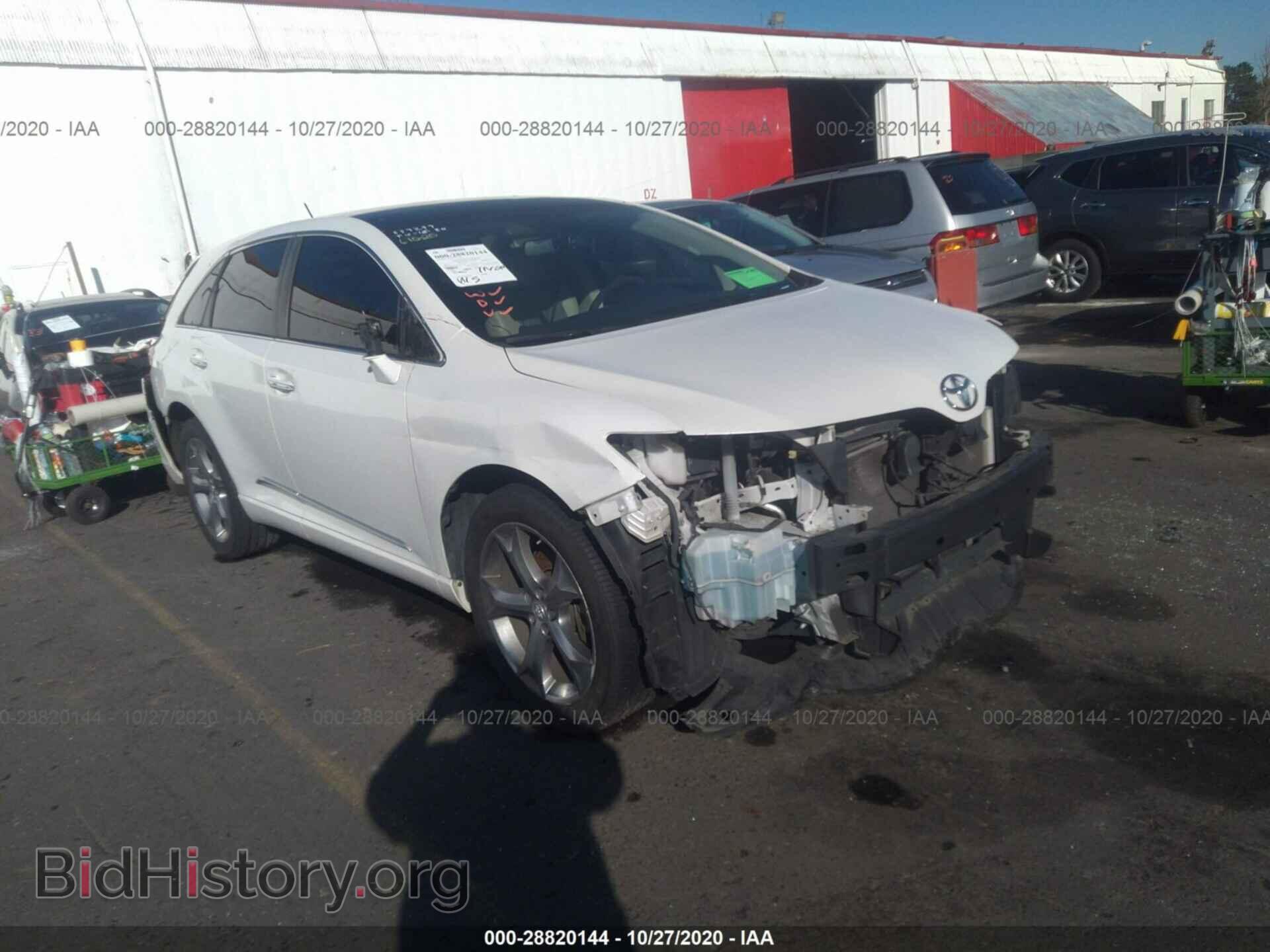 Фотография 4T3BK3BB3CU070126 - TOYOTA VENZA 2012