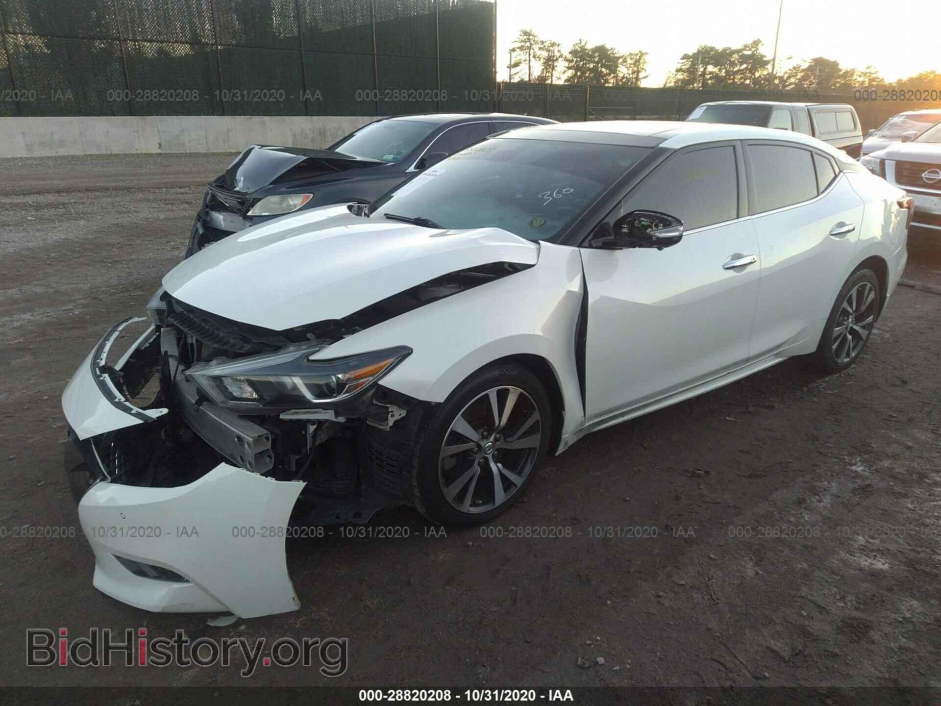 2016 NISSAN MAXIMA - VIN: 1N4AA6AP2GC403301 - Фото 2