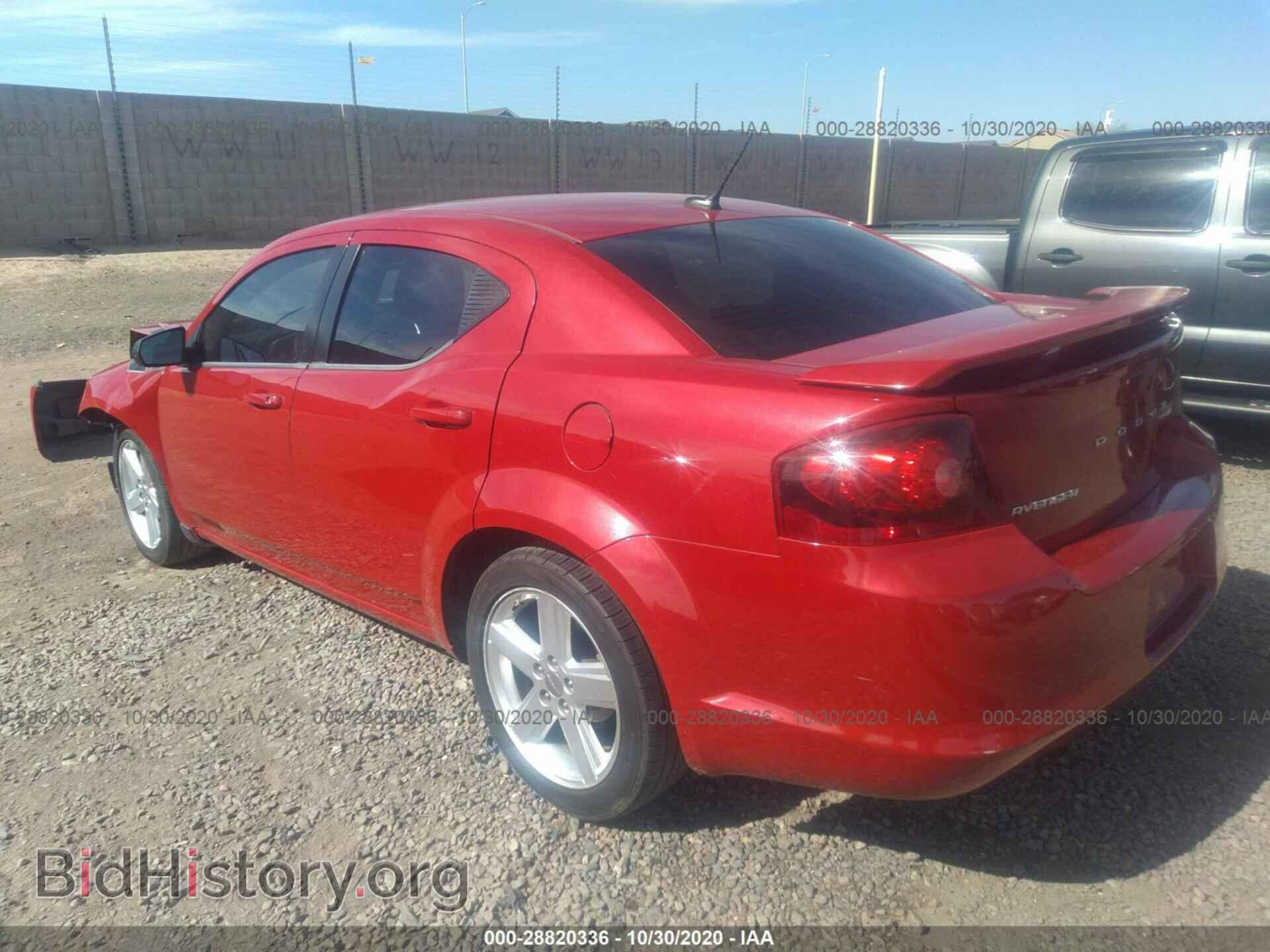 2013 DODGE AVENGER - VIN: 1C3CDZABXDN530897 - Фото 3
