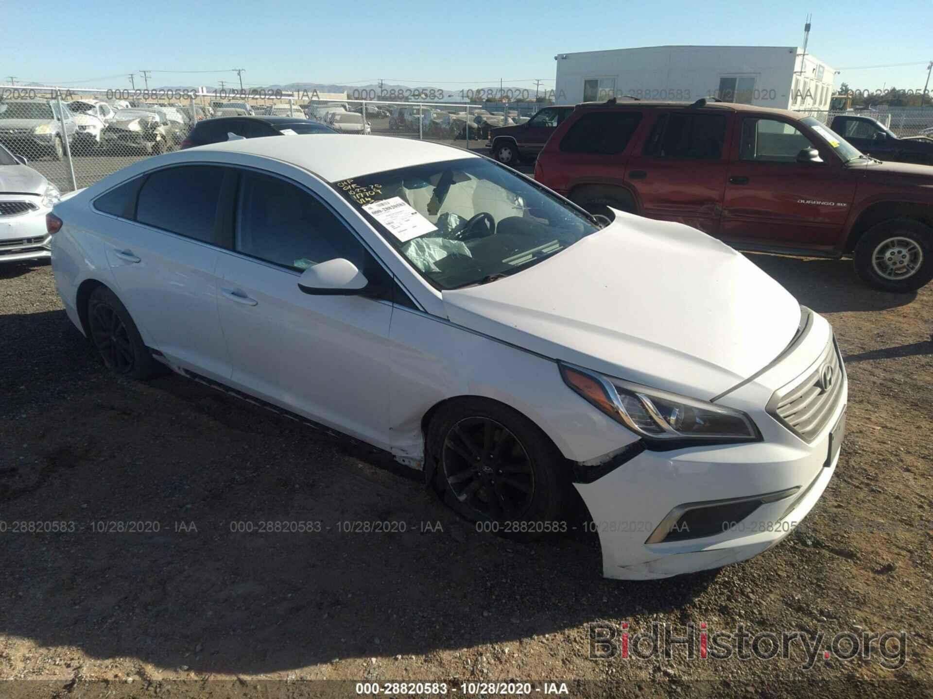 Photo 5NPE24AF4HH487552 - HYUNDAI SONATA 2017