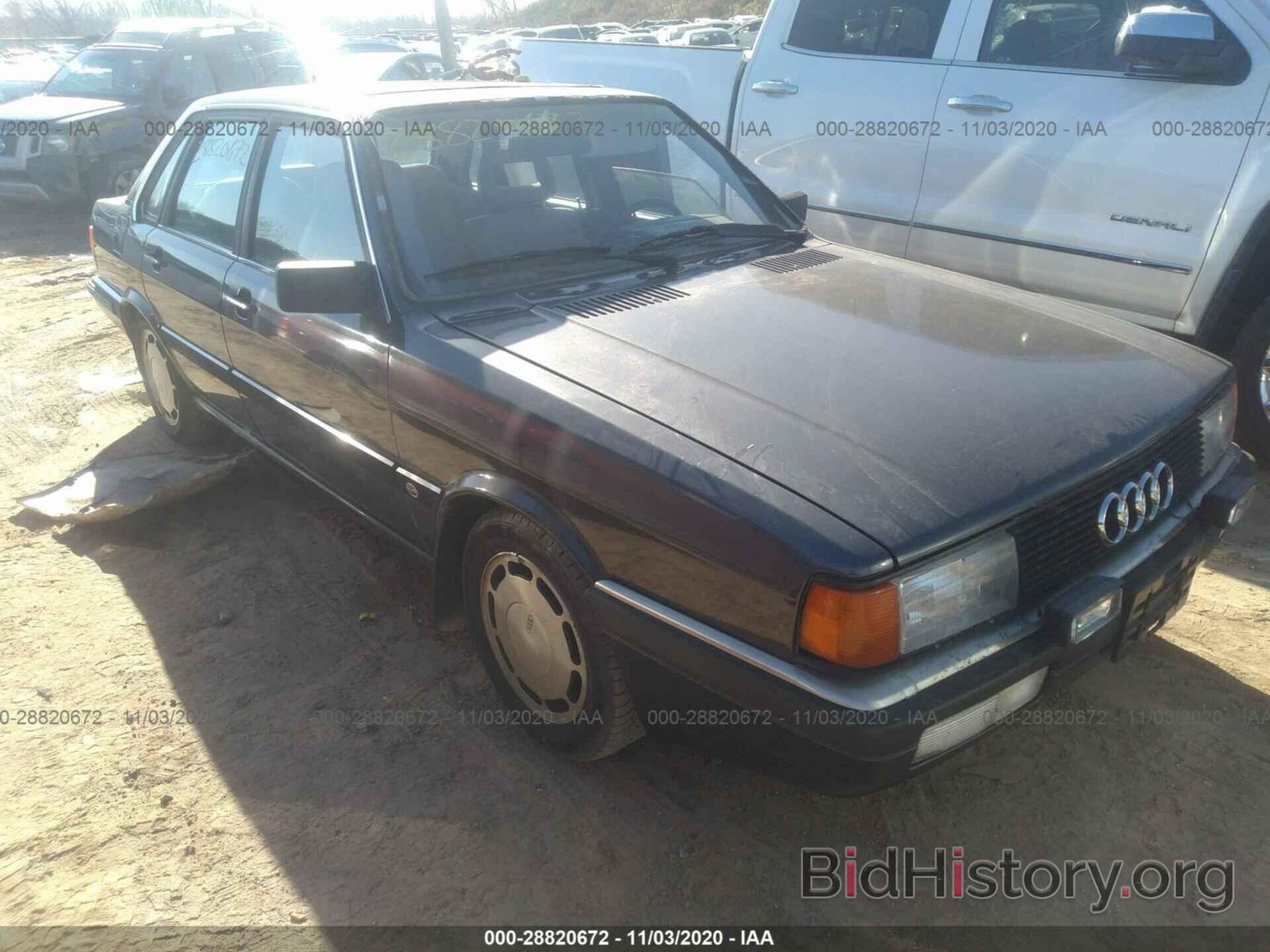 Photo WAUFB0815GA119536 - AUDI 4000 1986