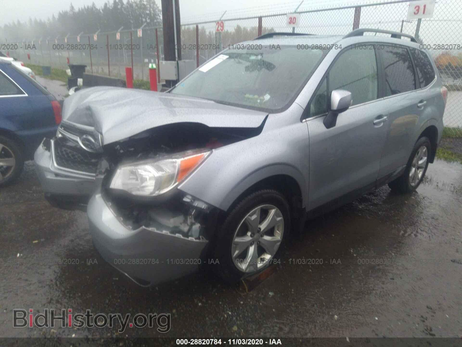 2014 SUBARU FORESTER - VIN: JF2SJAMC1EH482469 - Фото 2