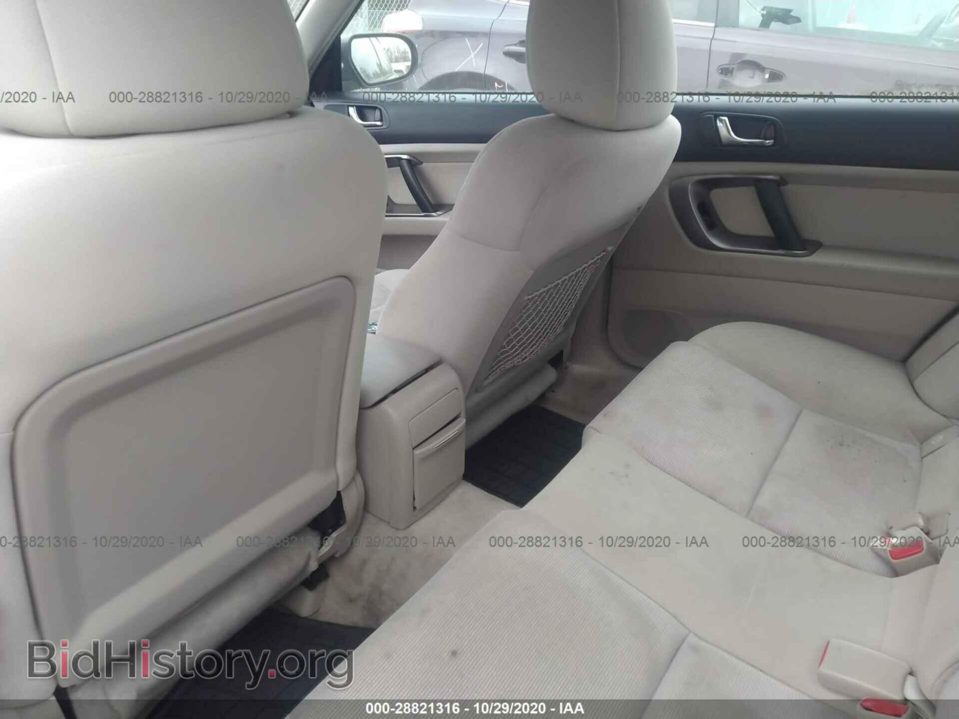 2007 SUBARU LEGACY WAGON - VIN: 4S4BP61CX77340415 - Фото 8