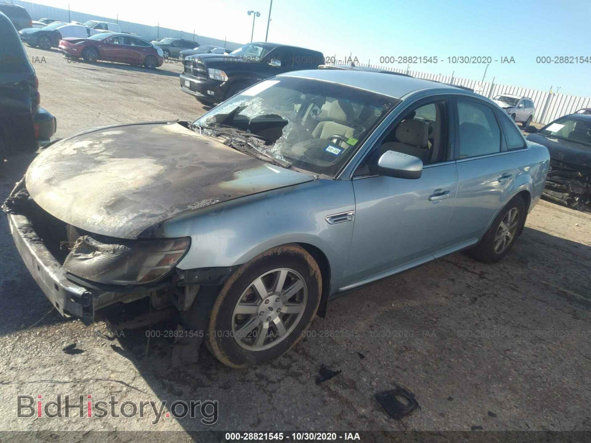 2008 FORD TAURUS - VIN: 1FAHP24W88G145613 - Фото 2
