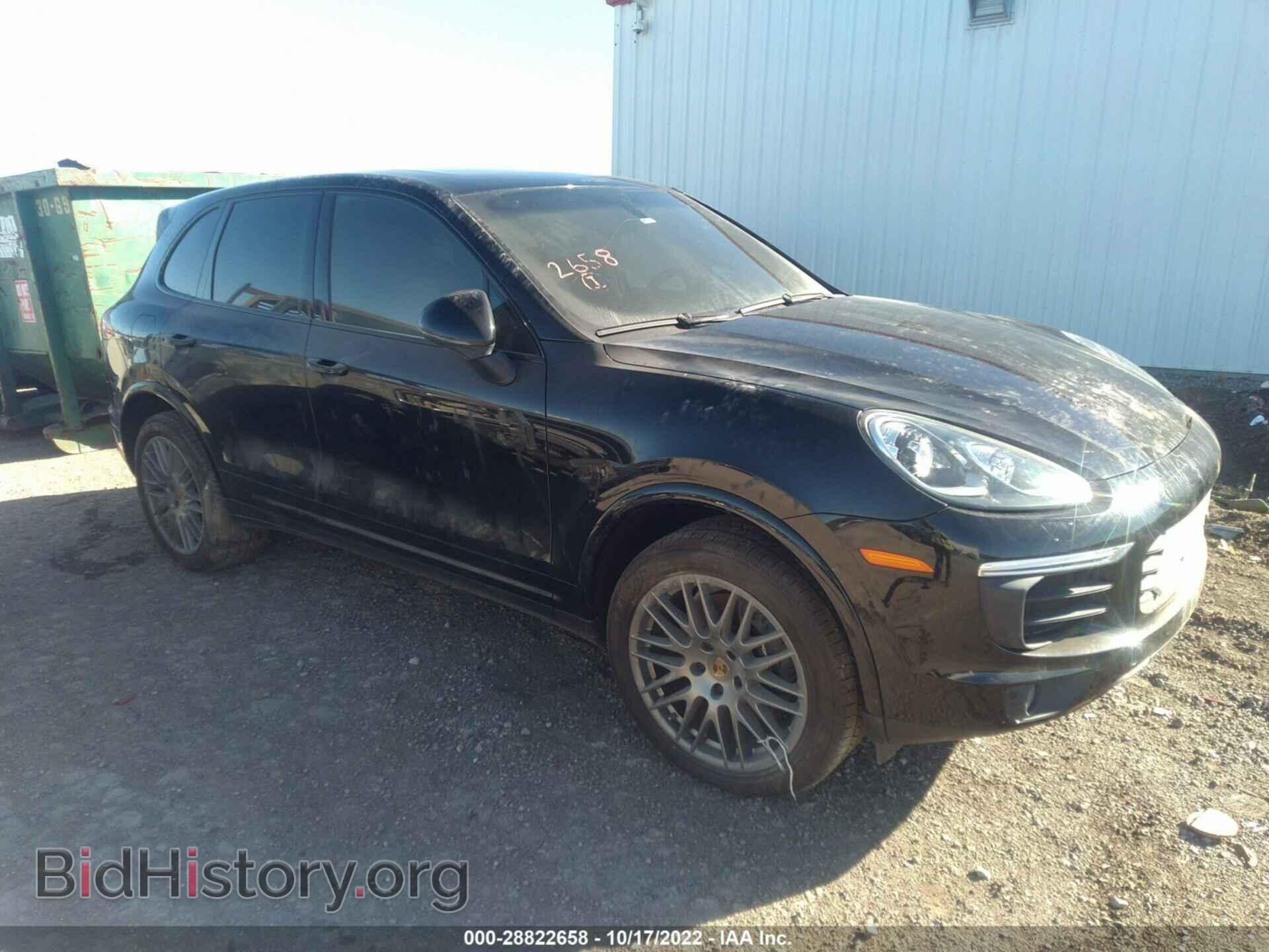 Фотография WP1AA2A29HKA85612 - PORSCHE CAYENNE 2017