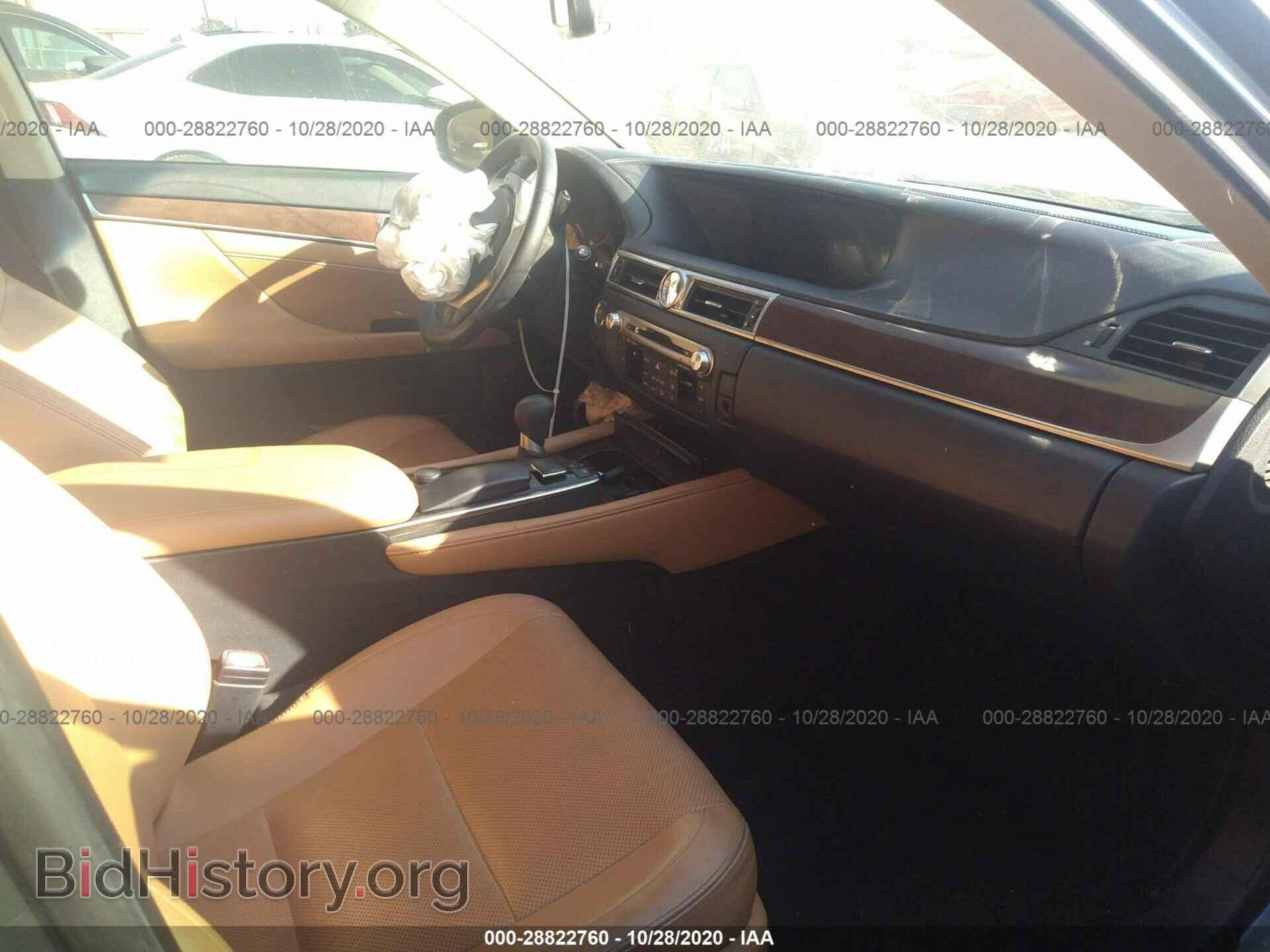 2013 LEXUS GS 350 - VIN: JTHBE1BL5D5021019 - Фото 5