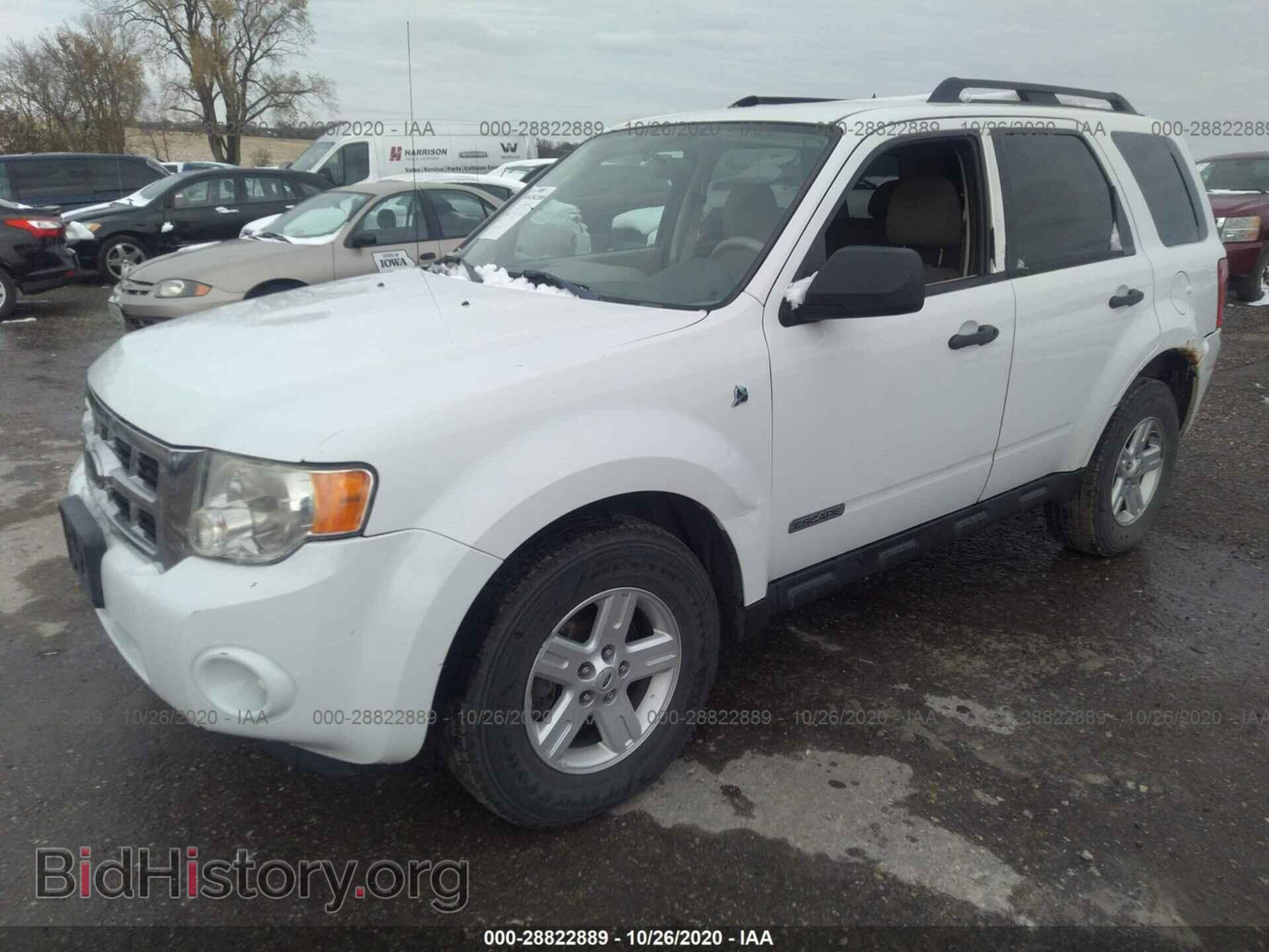 2008 FORD ESCAPE - VIN: 1FMCU59H48KA42318 - Фото 2
