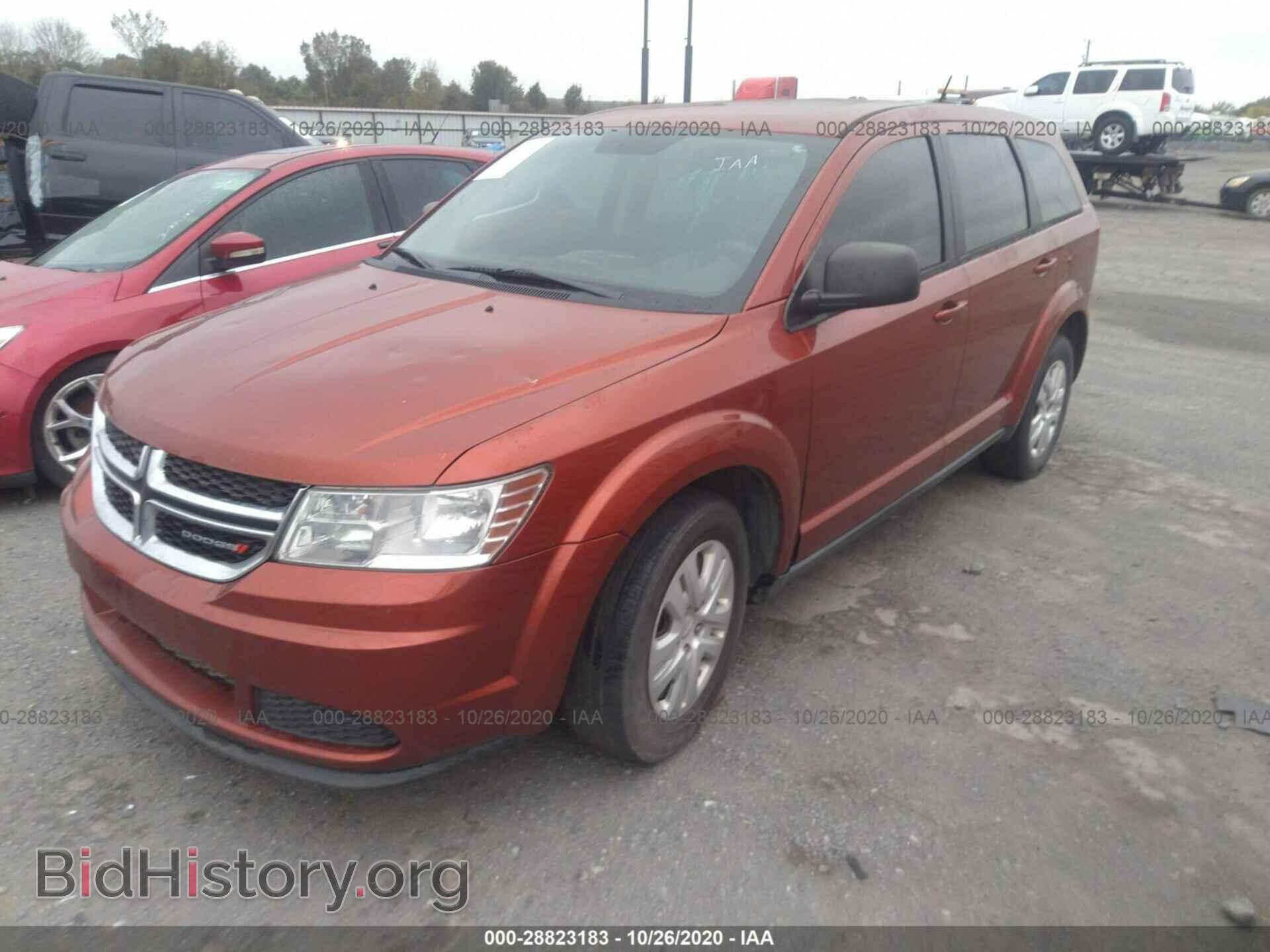 2013 DODGE JOURNEY - VIN: 3C4PDCAB7DT700899 - Фото 2