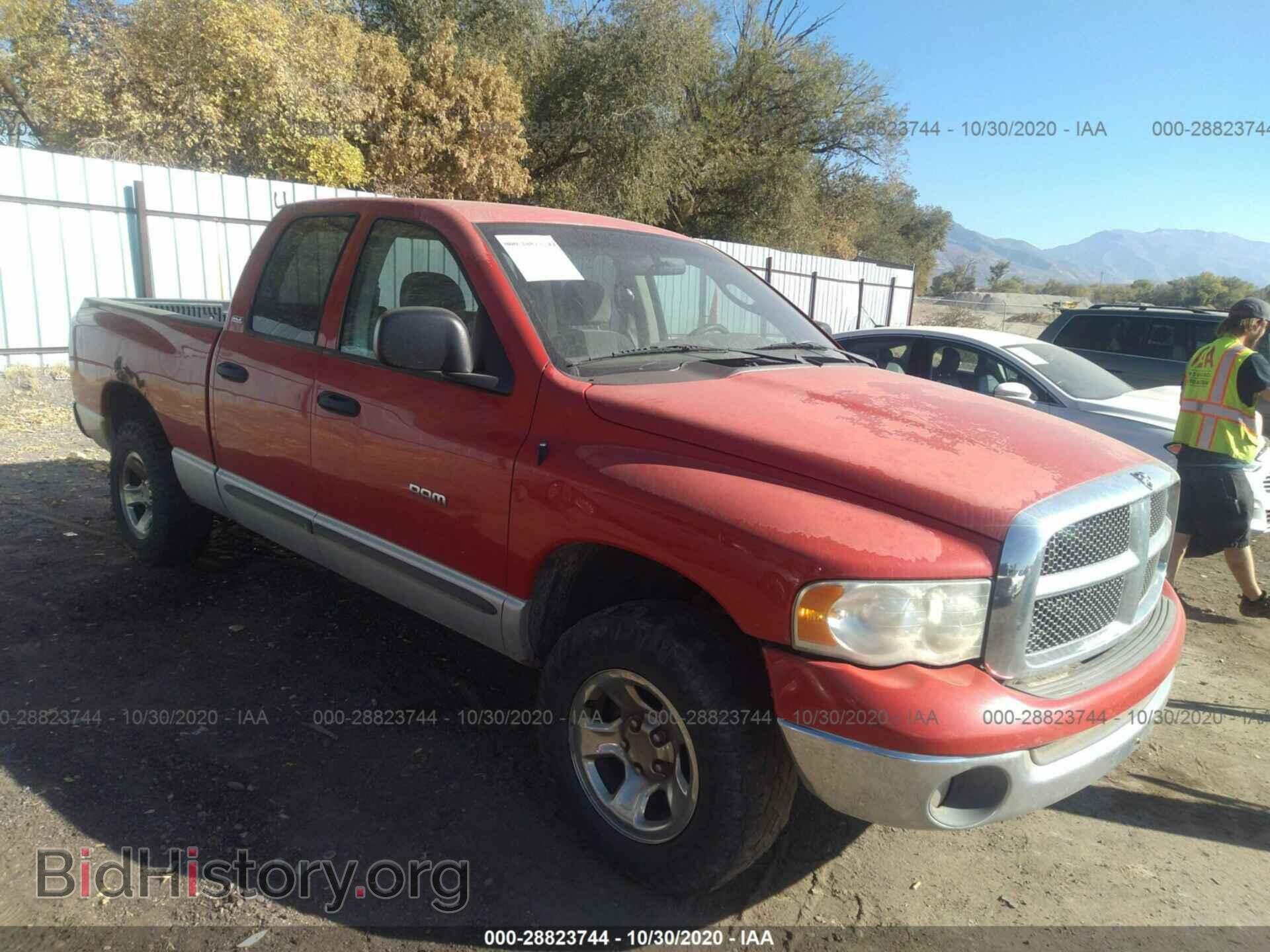 Фотография 1D7HU18NX2S568802 - DODGE RAM 1500 2002
