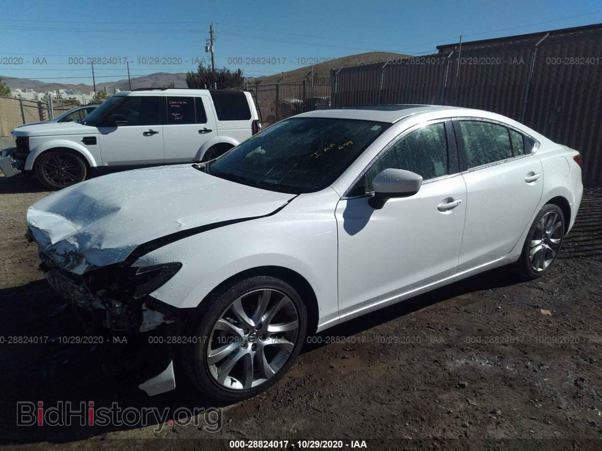 2017 MAZDA MAZDA6 - VIN: JM1GL1V53H1127511 - Фото 2