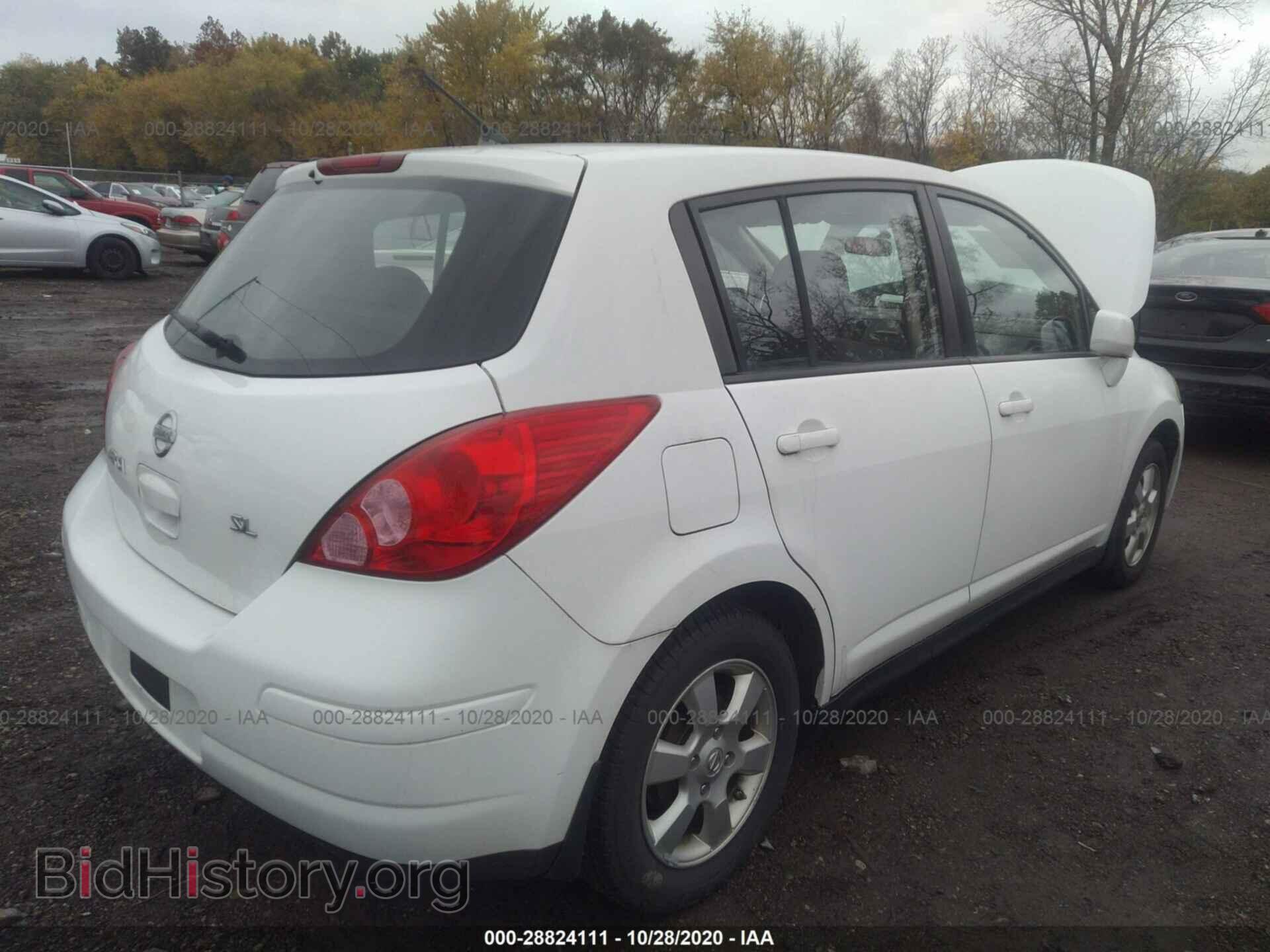 2008 NISSAN VERSA - VIN: 3N1BC13E18L396261 - Фото 4