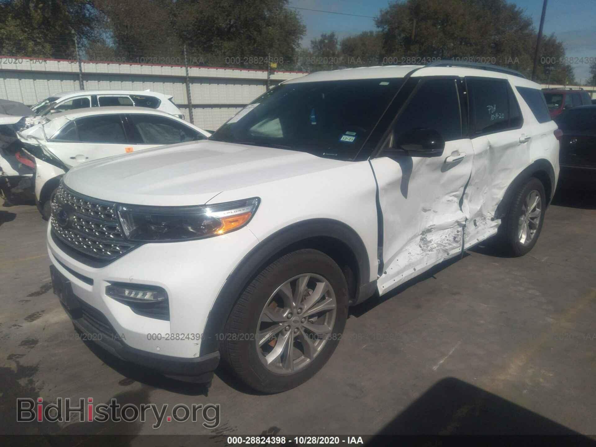 2020 FORD EXPLORER - VIN: 1FMSK7FH4LGB68319 - Фото 2