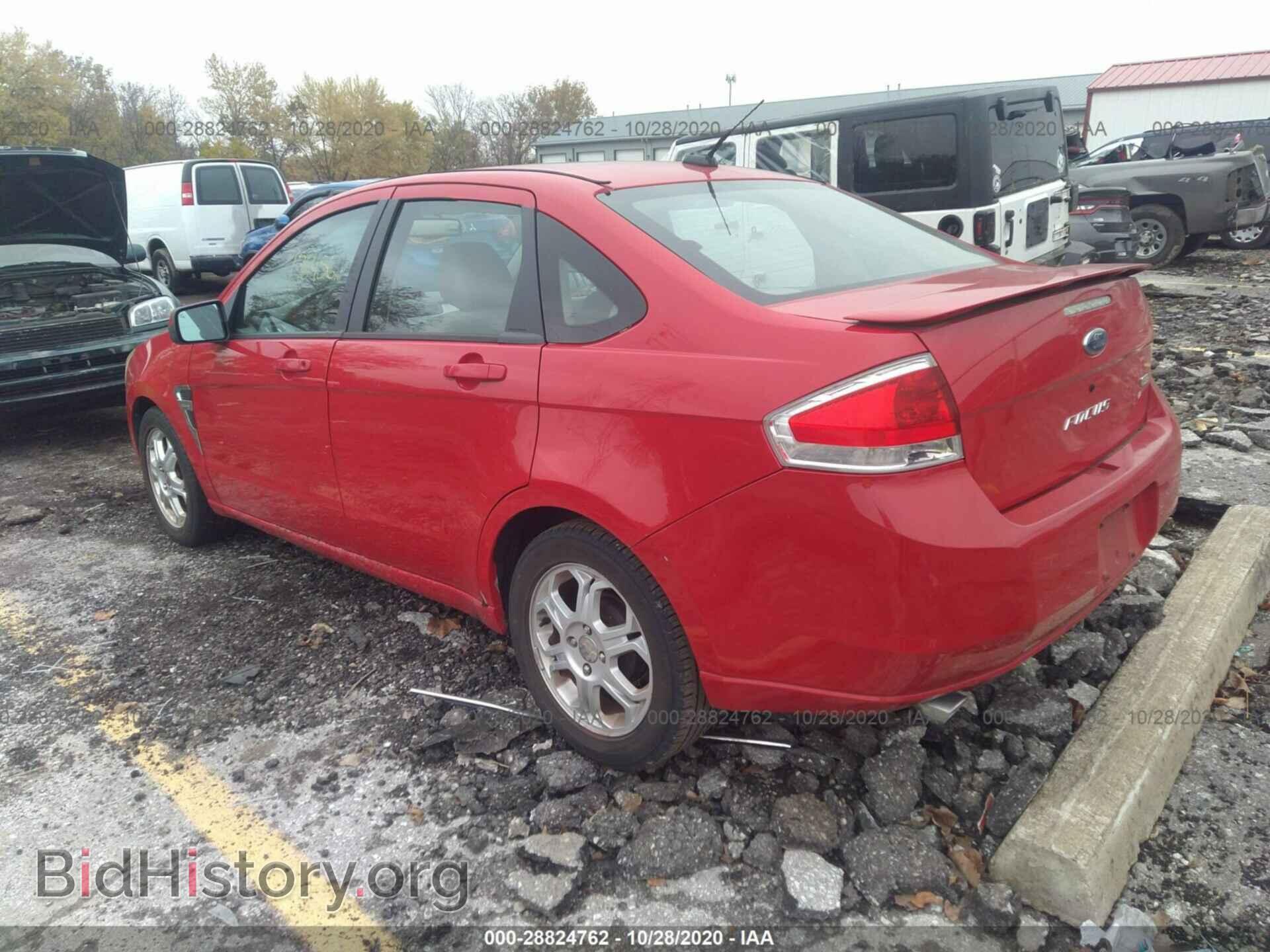 2008 FORD FOCUS - VIN: 1FAHP35N88W125069 - Фото 3