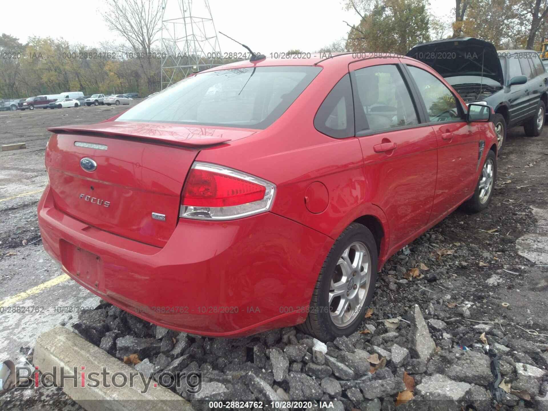 2008 FORD FOCUS - VIN: 1FAHP35N88W125069 - Фото 4