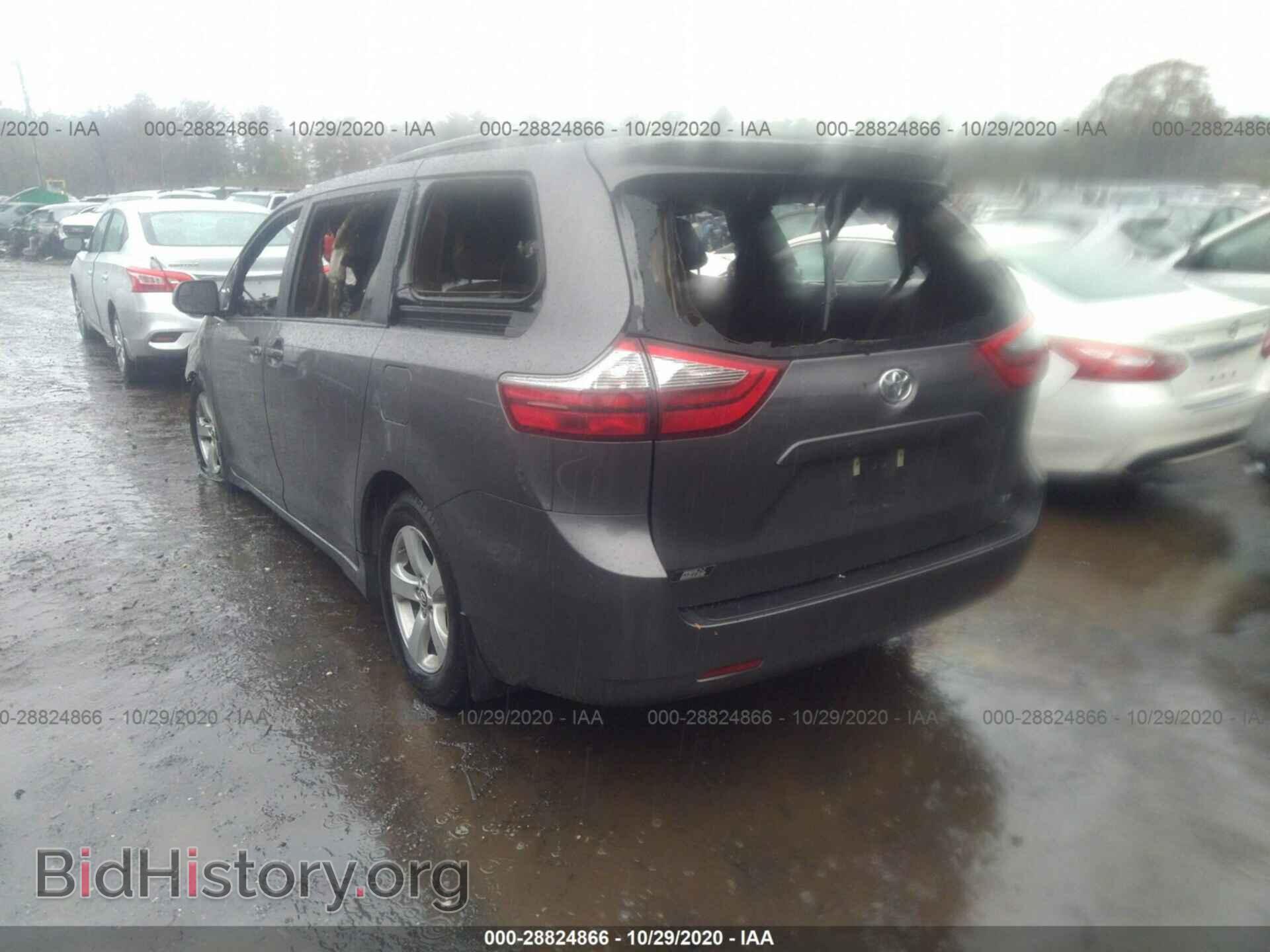 2020 TOYOTA SIENNA - VIN: 5TDKZ3DC9LS042902 - Фото 3