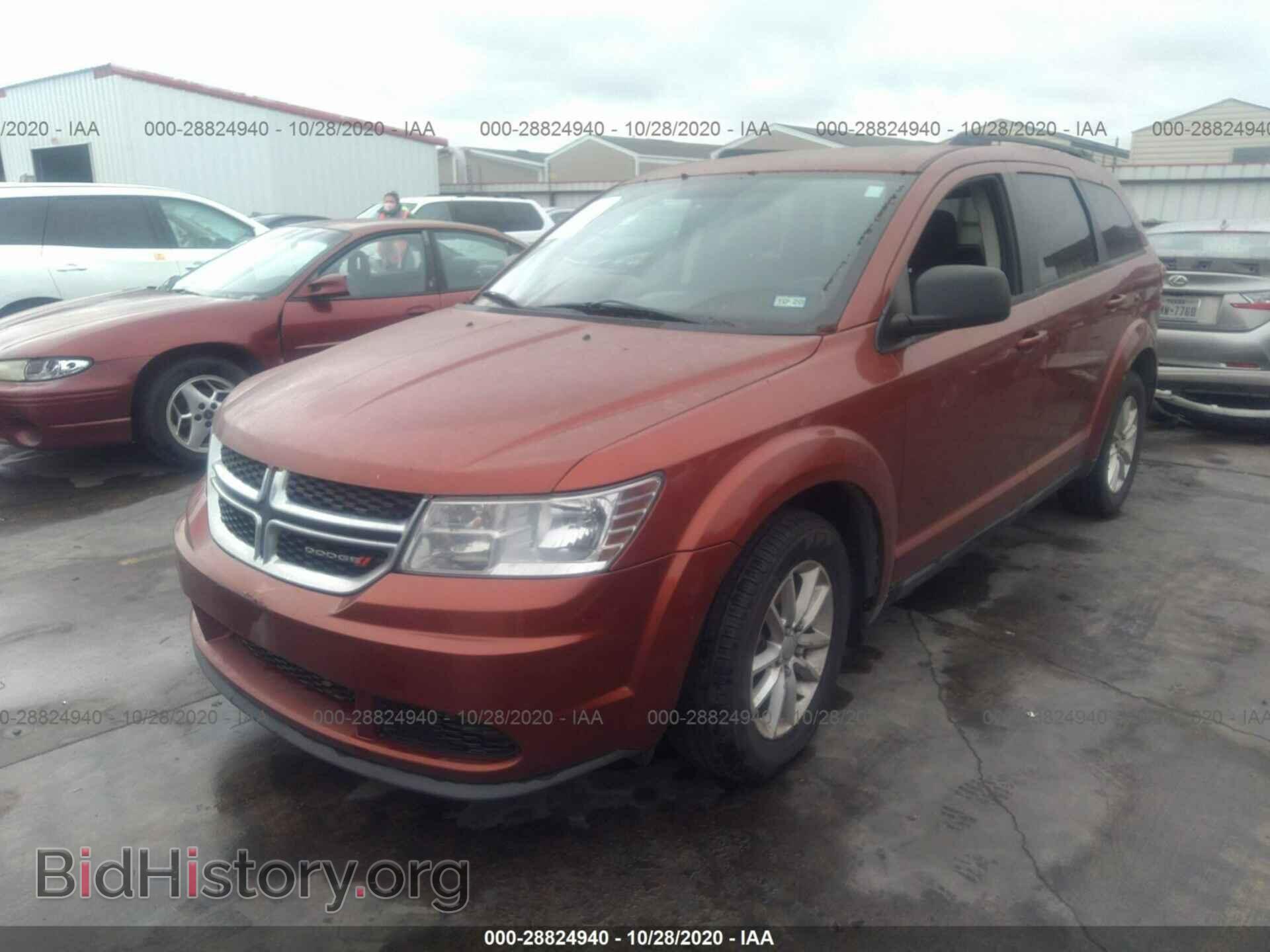 2013 DODGE JOURNEY - VIN: 3C4PDCAB5DT728703 - Фото 2