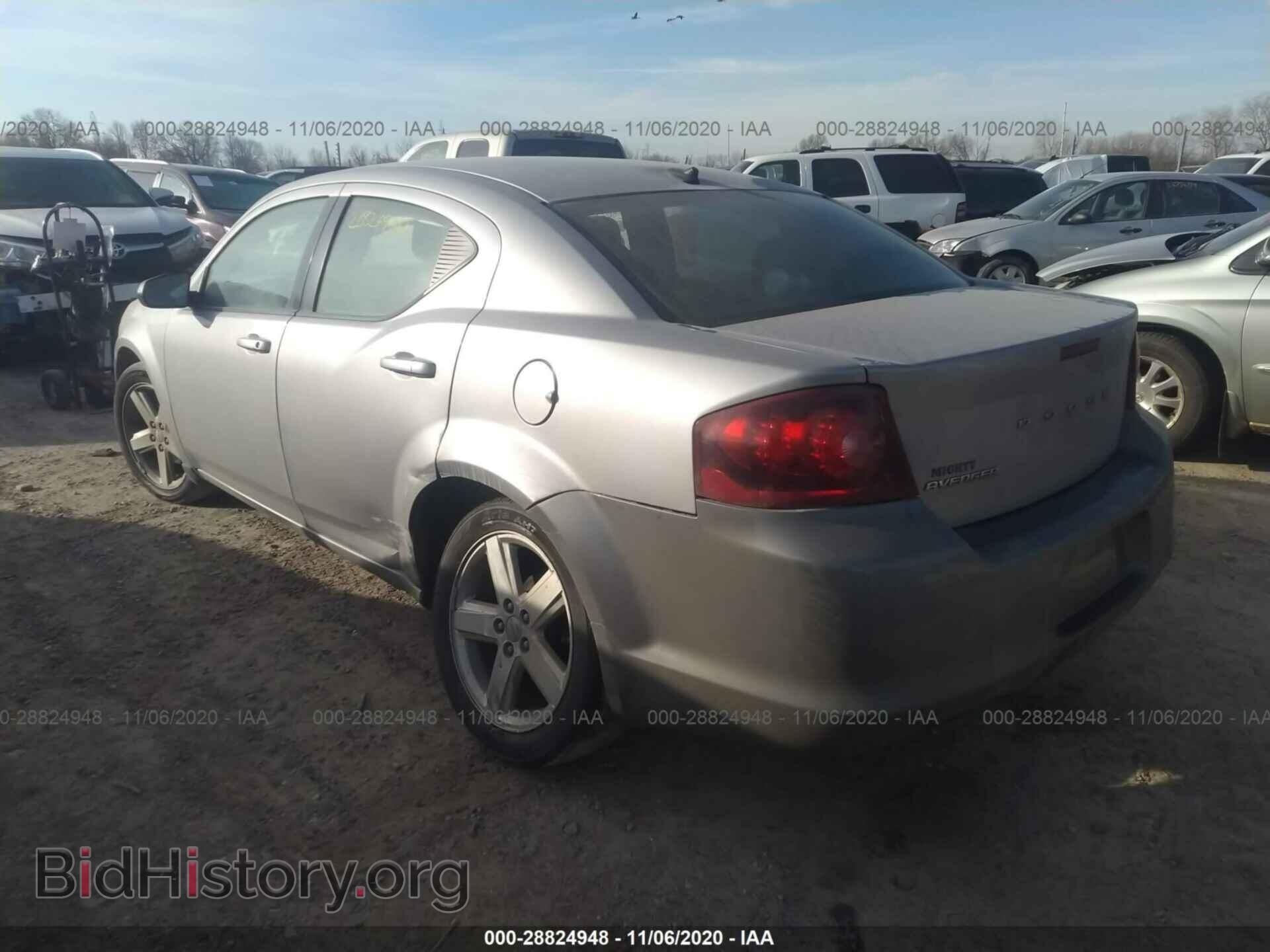 2013 DODGE AVENGER - VIN: 1C3CDZABXDN707870 - Фото 3