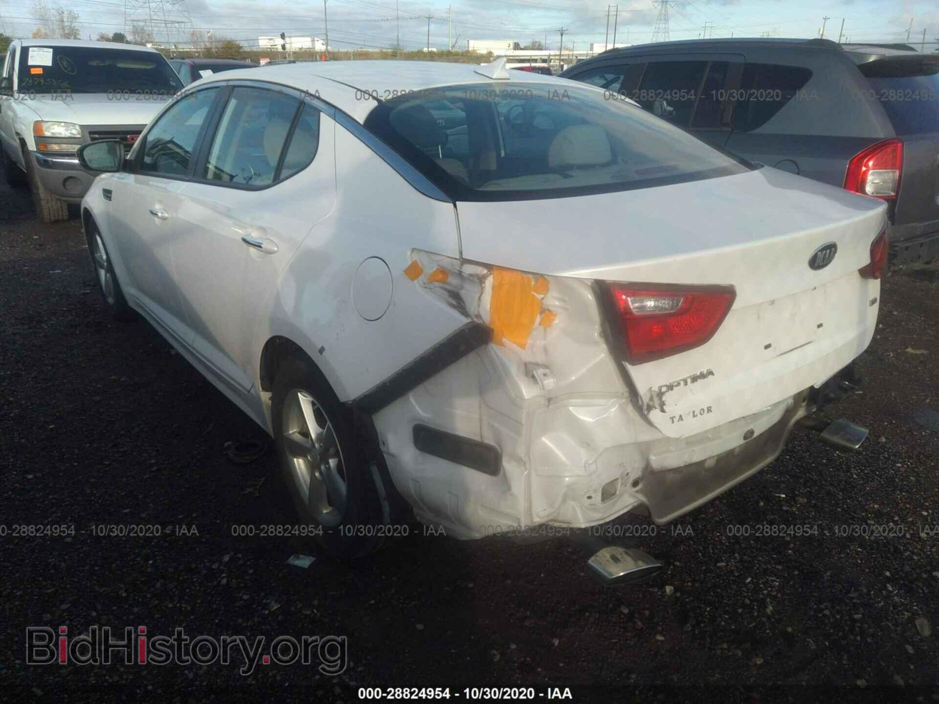 2015 KIA OPTIMA - VIN: KNAGM4A70F5606235 - Фото 3