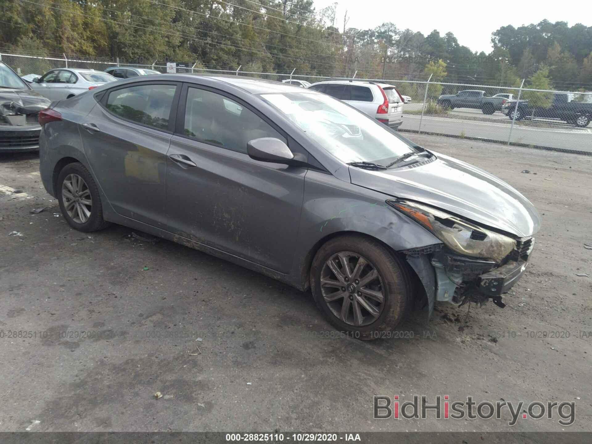 Photo 5NPDH4AE5EH465332 - HYUNDAI ELANTRA 2014