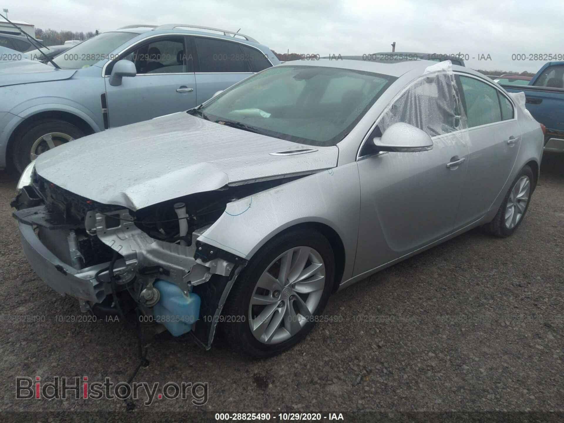 2014 BUICK REGAL - VIN: 2G4GN5EX0E9204714 - Фото 2
