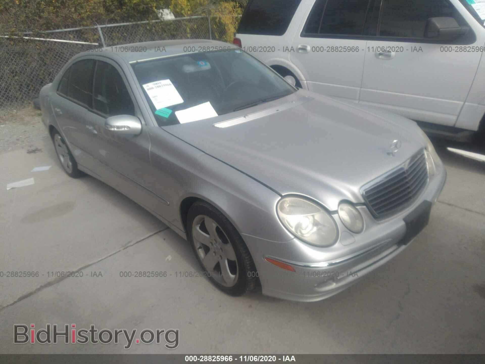 Фотография WDBUF65J65A699770 - MERCEDES-BENZ E-CLASS 2005