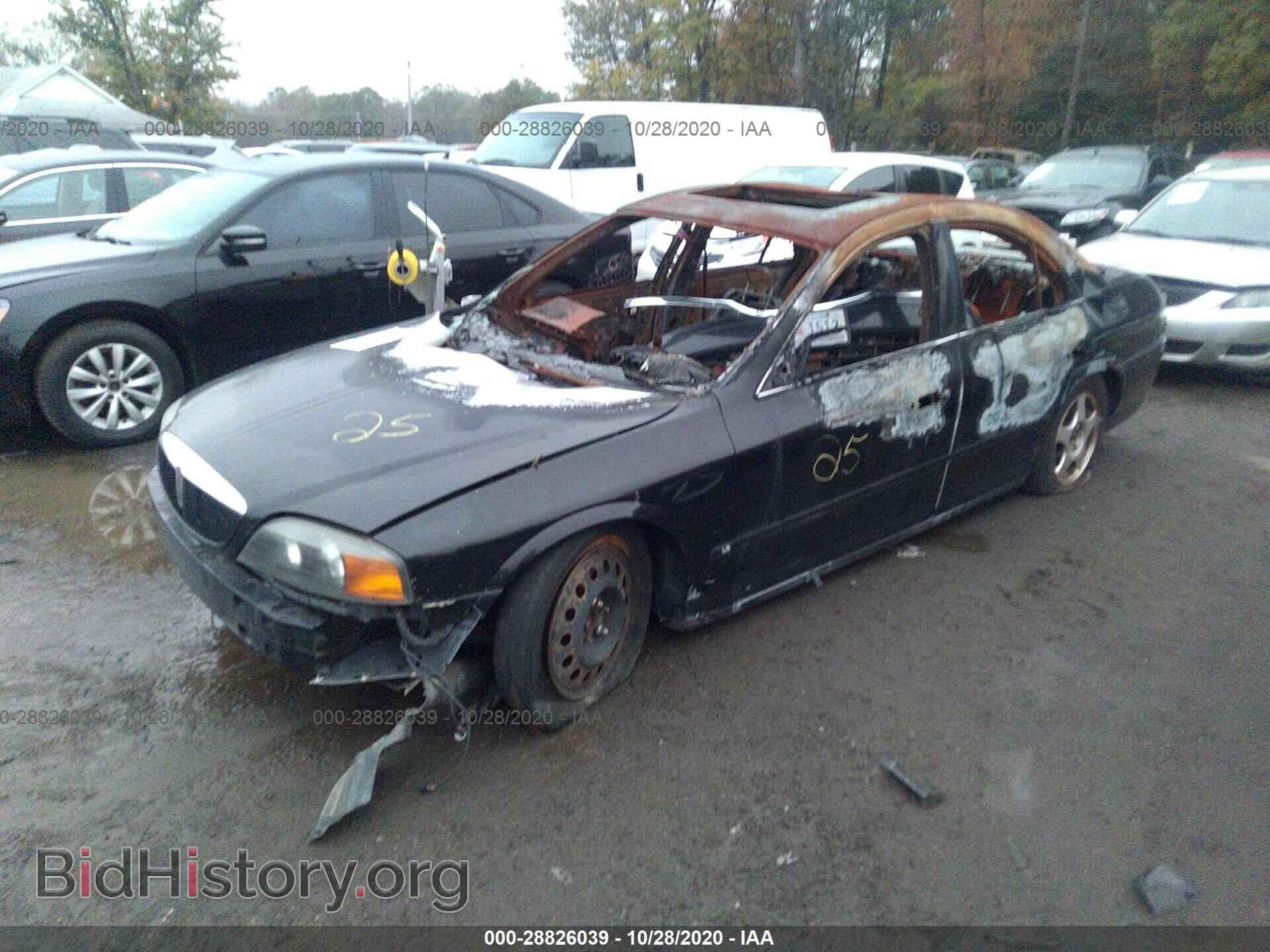 2000 LINCOLN LS - VIN: 1LNHM87A2YY854890 - Фото 2