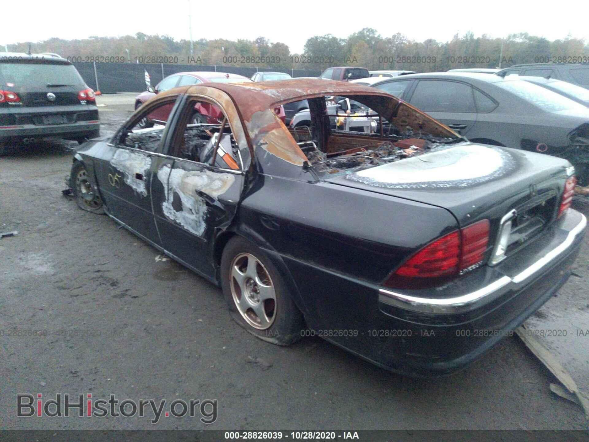 2000 LINCOLN LS - VIN: 1LNHM87A2YY854890 - Фото 3