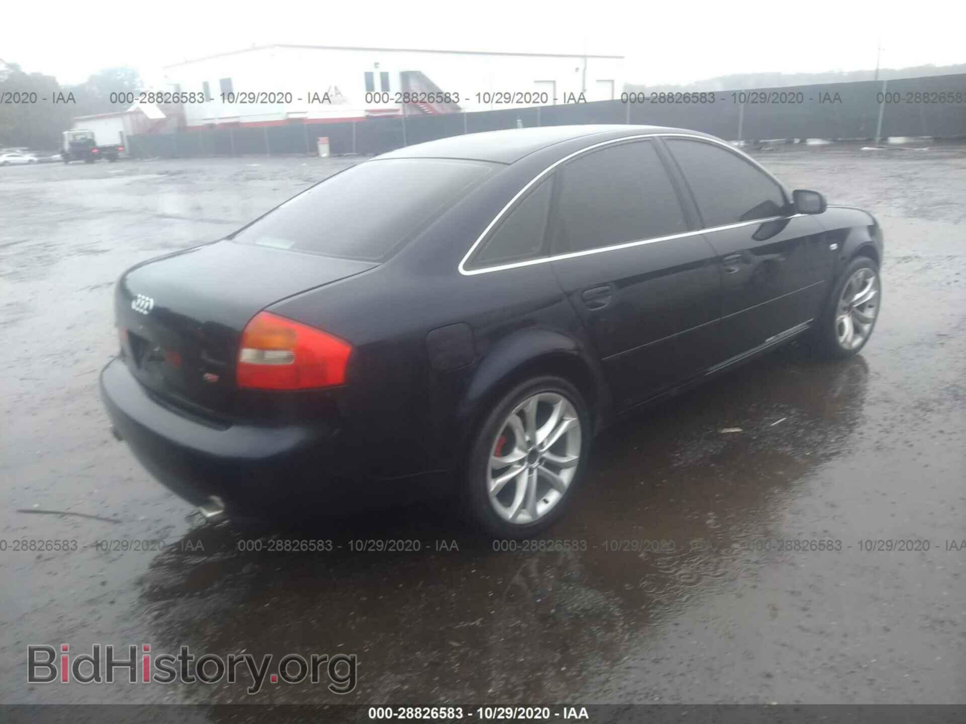 2002 AUDI A6 - VIN: WAULD64B92N027264 - Фото 4