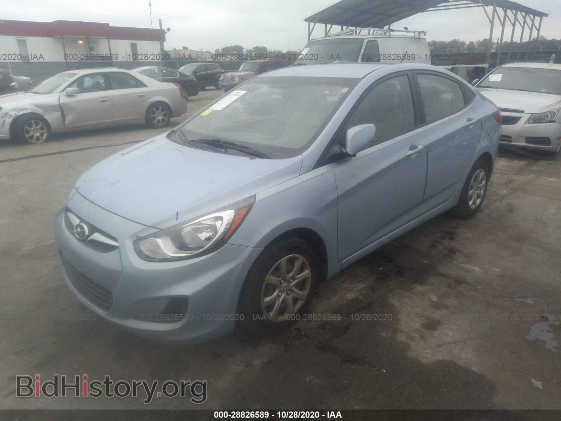 2014 HYUNDAI ACCENT - VIN: KMHCT4AE4EU720340 - Фото 2
