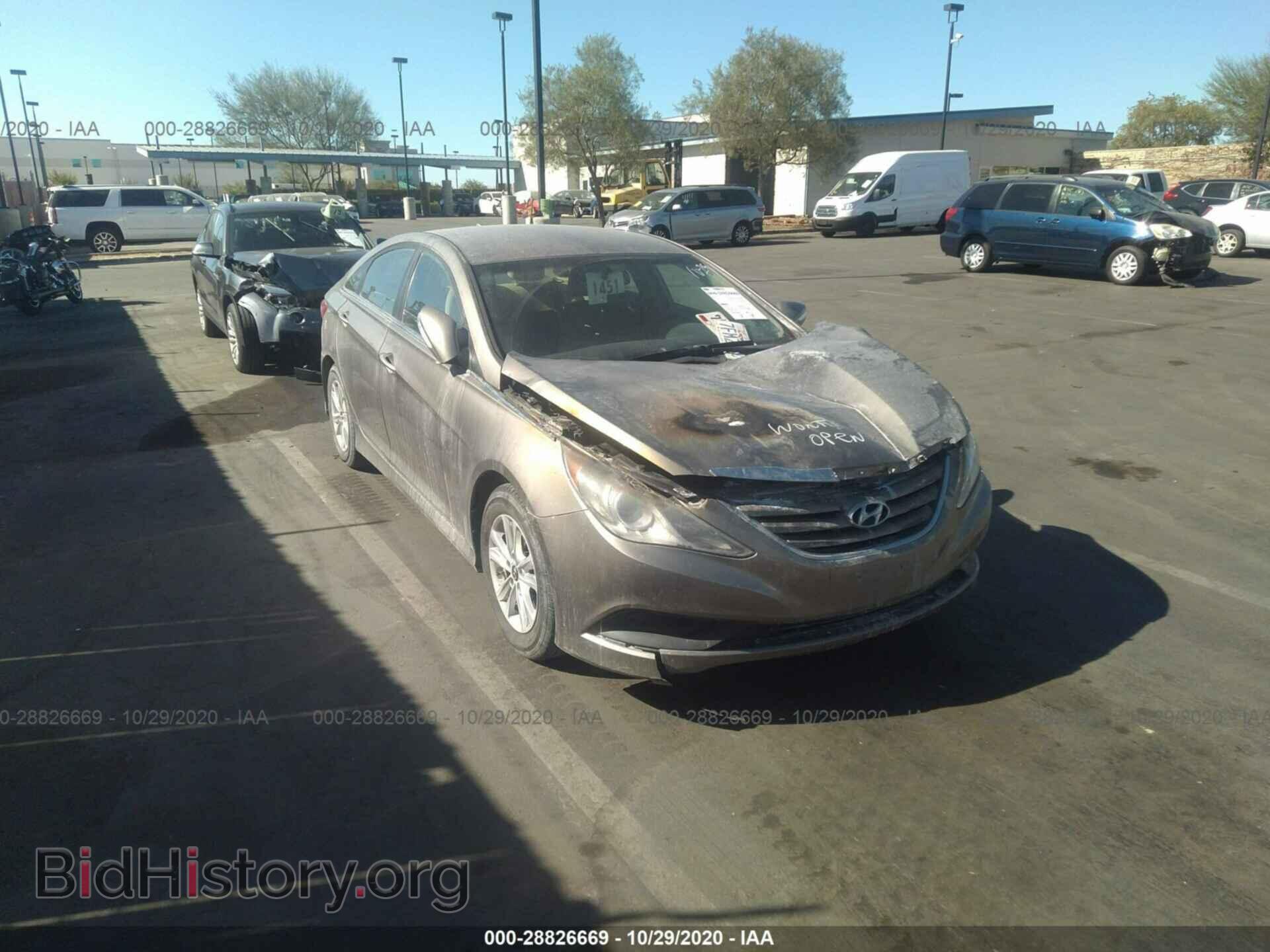 Фотография 5NPEB4AC0EH894530 - HYUNDAI SONATA 2014