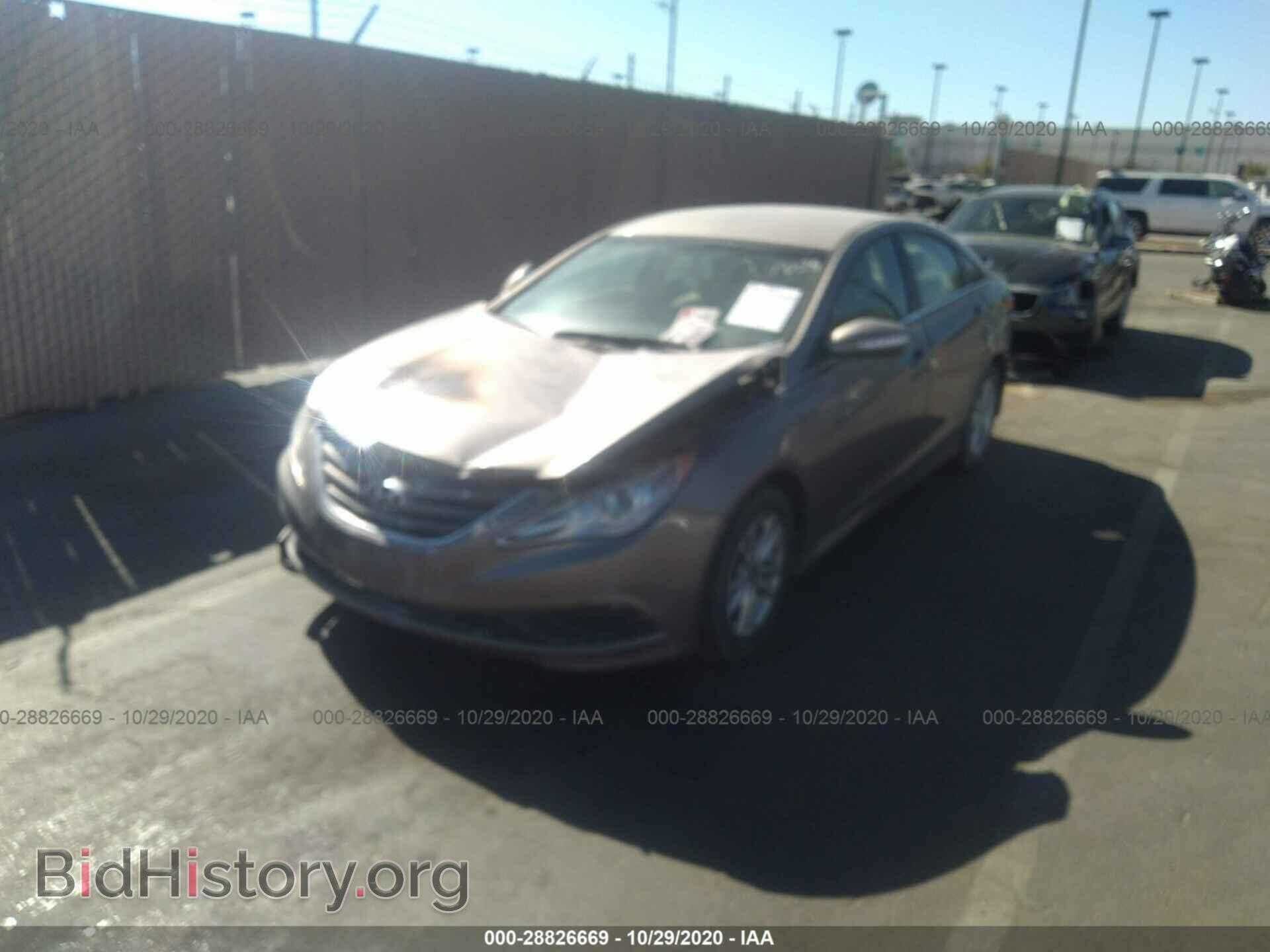 2014 HYUNDAI SONATA - VIN: 5NPEB4AC0EH894530 - Photo 2