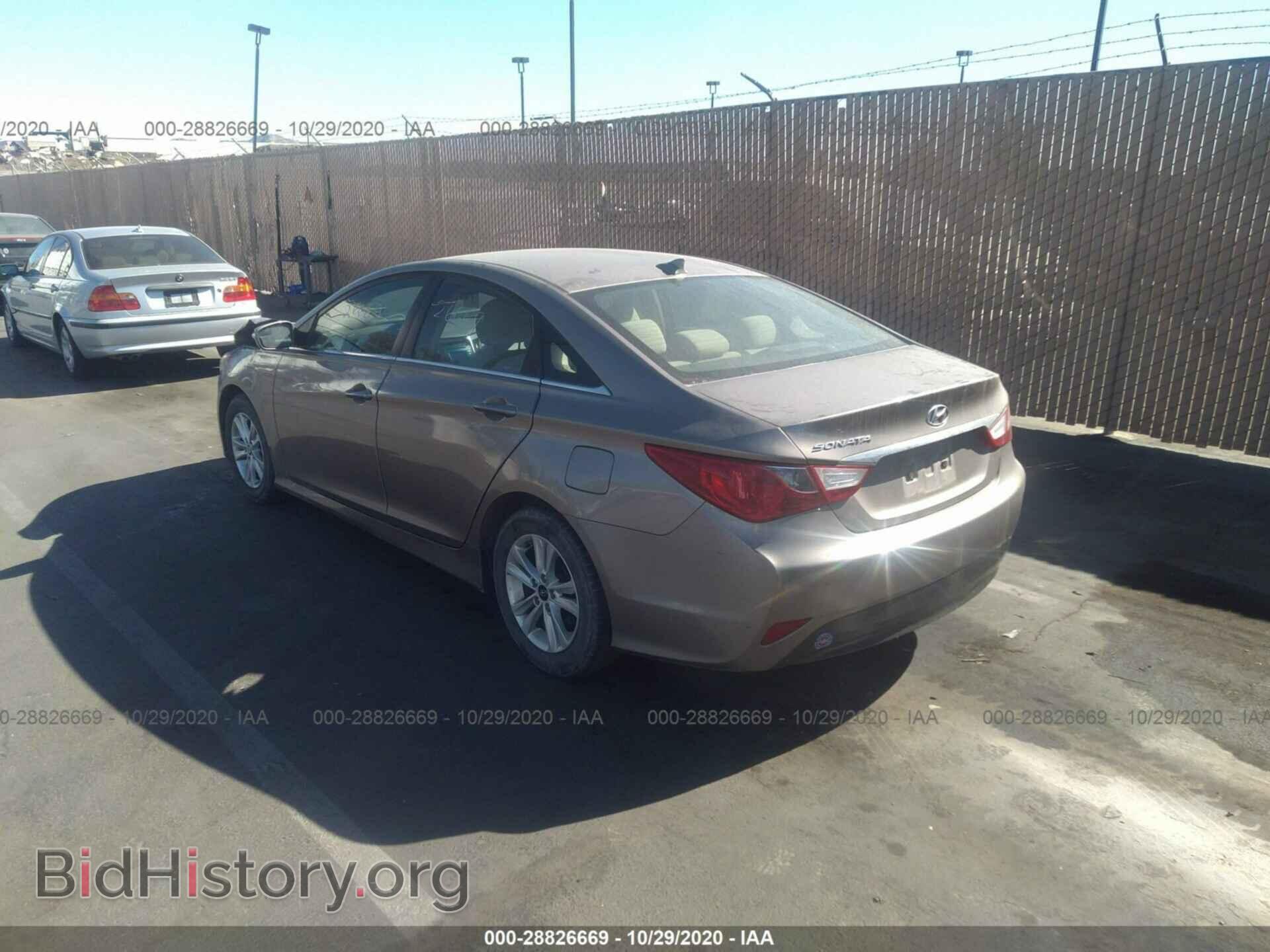 2014 HYUNDAI SONATA - VIN: 5NPEB4AC0EH894530 - Photo 3