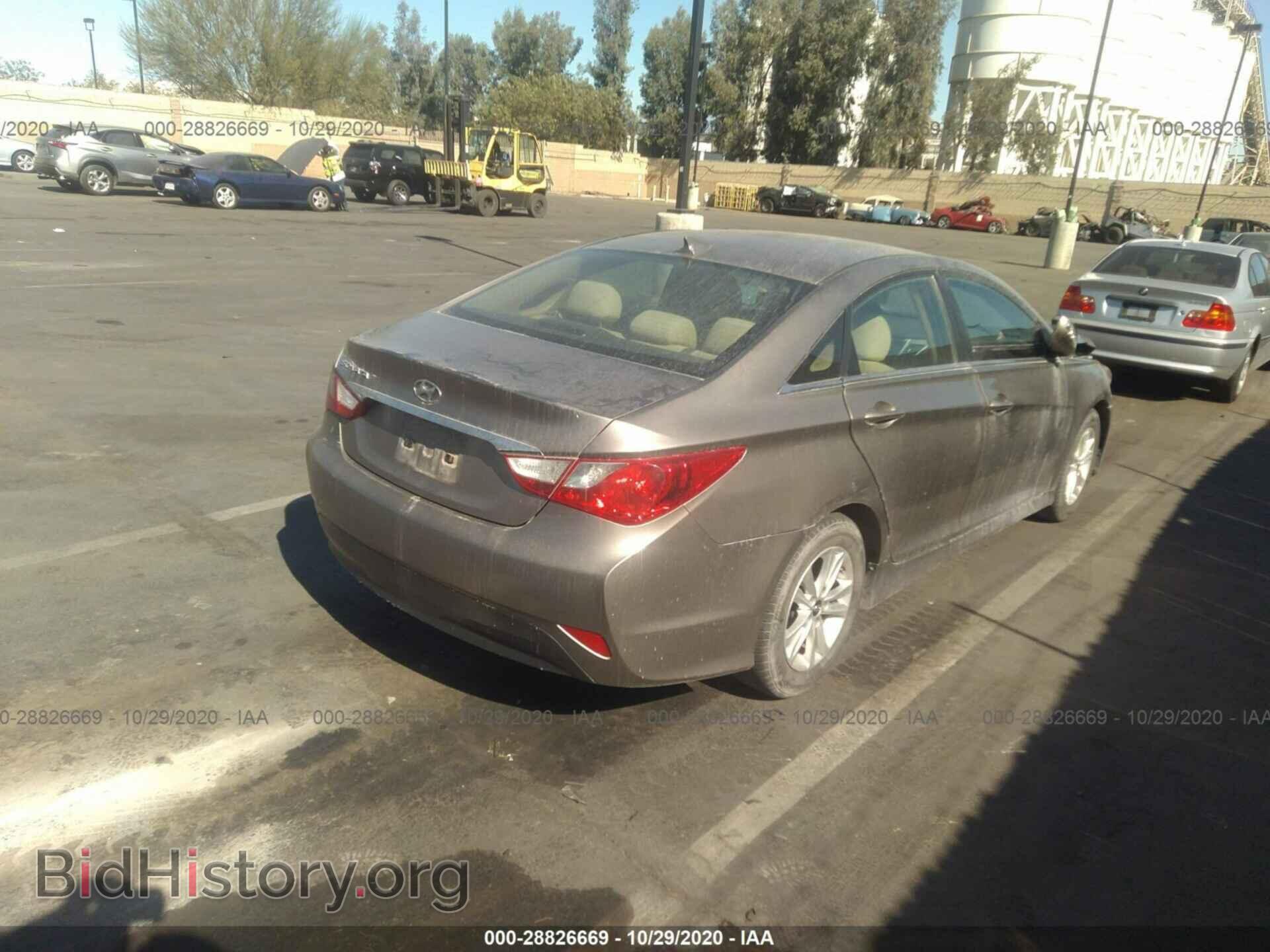 2014 HYUNDAI SONATA - VIN: 5NPEB4AC0EH894530 - Photo 4