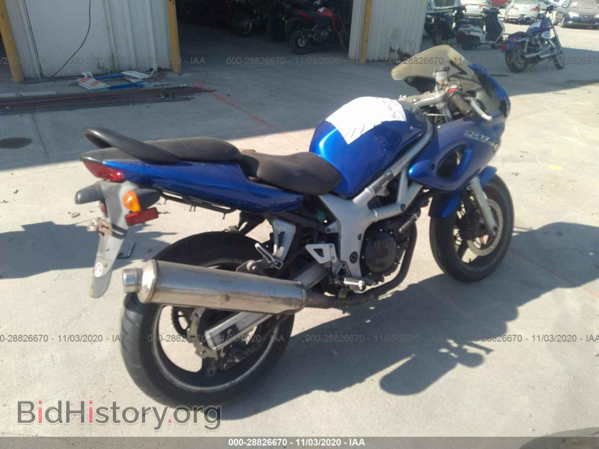 2001 SUZUKI SV650 - VIN: JS1VP52A512105895 - Фото 4