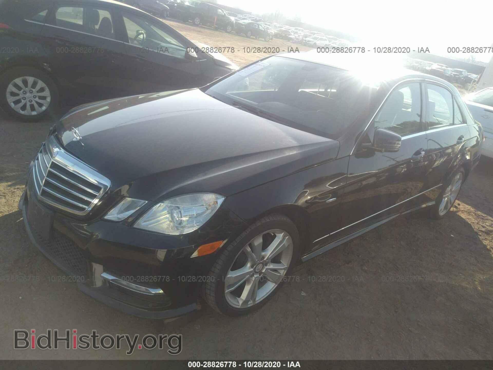 2012 MERCEDES-BENZ E-CLASS - VIN: WDDHF5KB2CA551080 - Фото 2